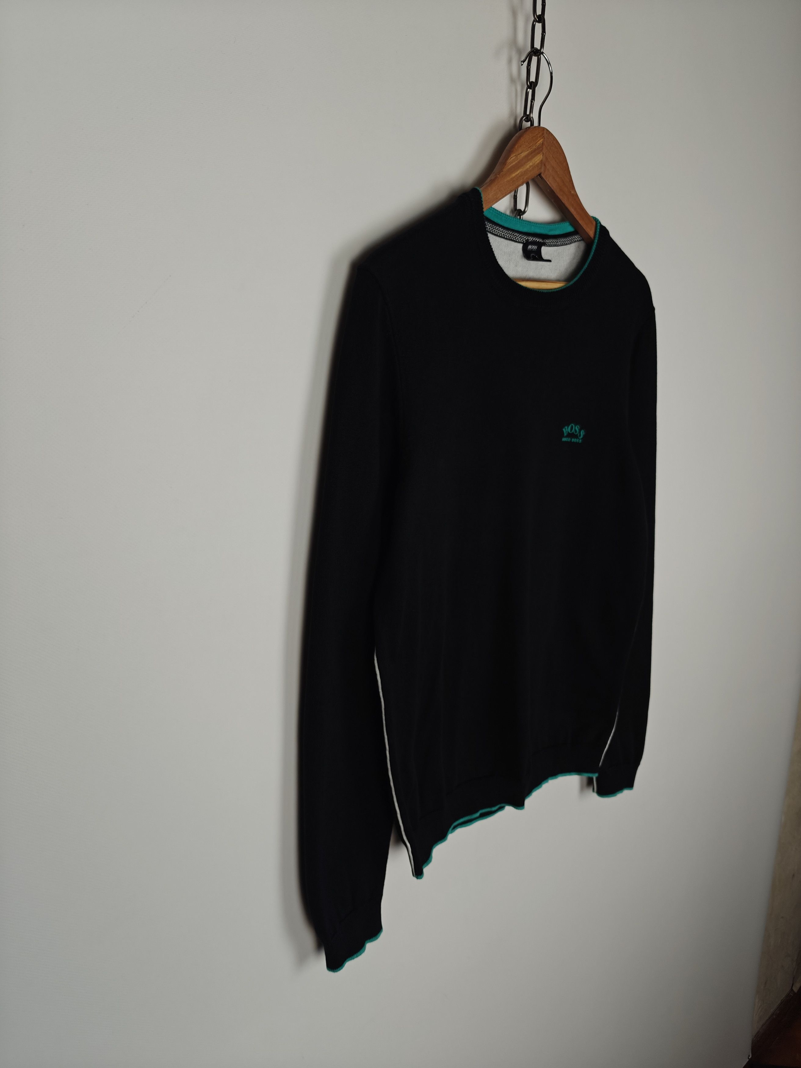 Hugo Hugo Boss Responsible Sweater Pullover Logo Black S Size US S / EU 44-46 / 1 - 5 Thumbnail