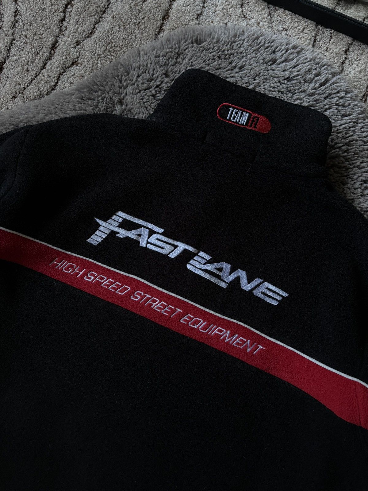 Vintage Fast Lane Racing Sweater Vintage 1/4 zip flecce Size US L / EU 52-54 / 3 - 4 Thumbnail