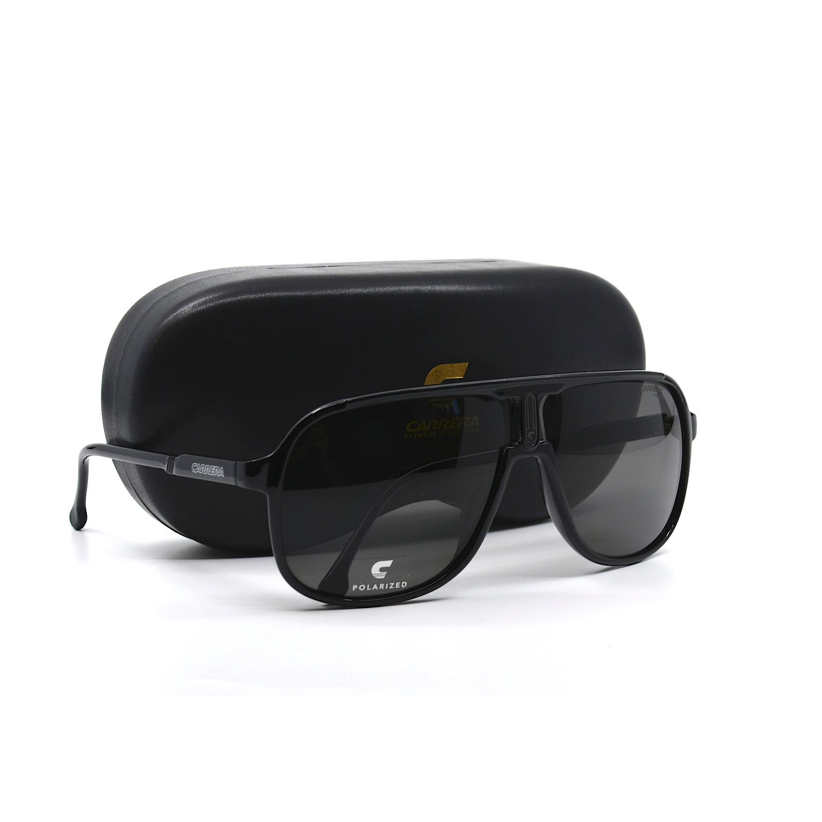Carrera NEW CARRERA 1047/S BLACK GREY POLARIZED AUTHENTIC SUNGLASSES Size ONE SIZE - 8 Thumbnail