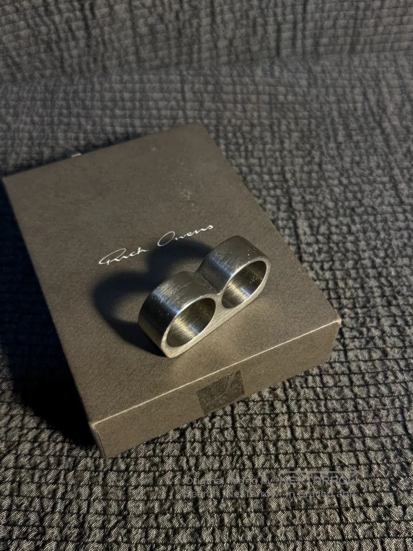Rick Owens Rick Owens Double Grill Ring. Size ONE SIZE - 2 Thumbnail