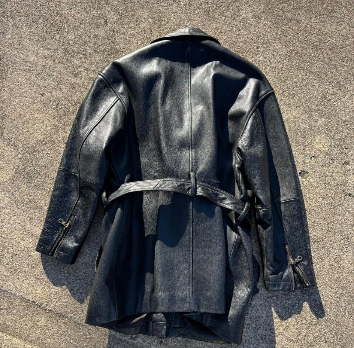 Hedi Slimane Black Leather Wilson Motorcycle Jacket Size US M / EU 48-50 / 2 - 3 Thumbnail