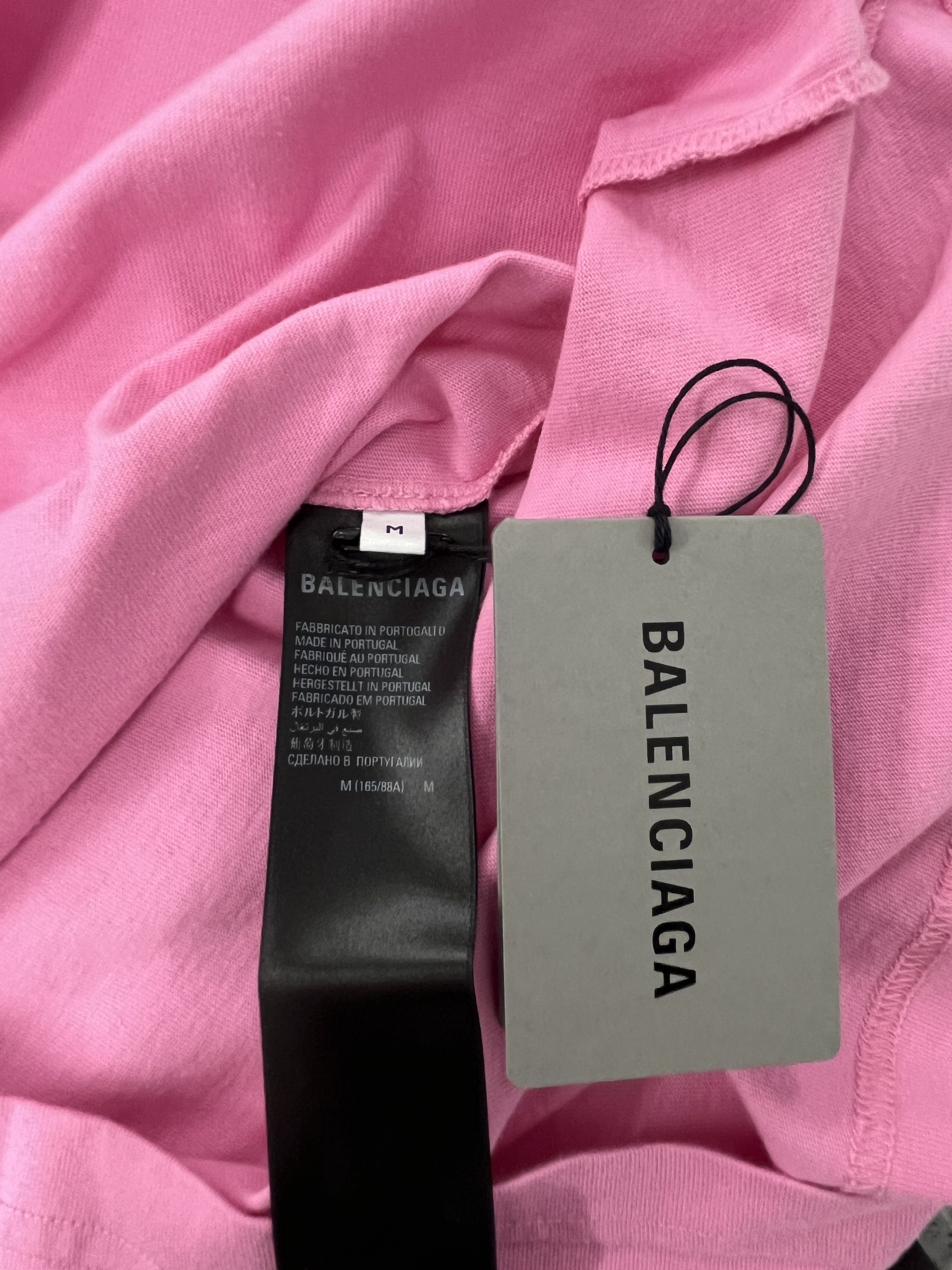 Balenciaga Balenciaga BB Paris Embroidered Tee Size US M / EU 48-50 / 2 - 5 Thumbnail