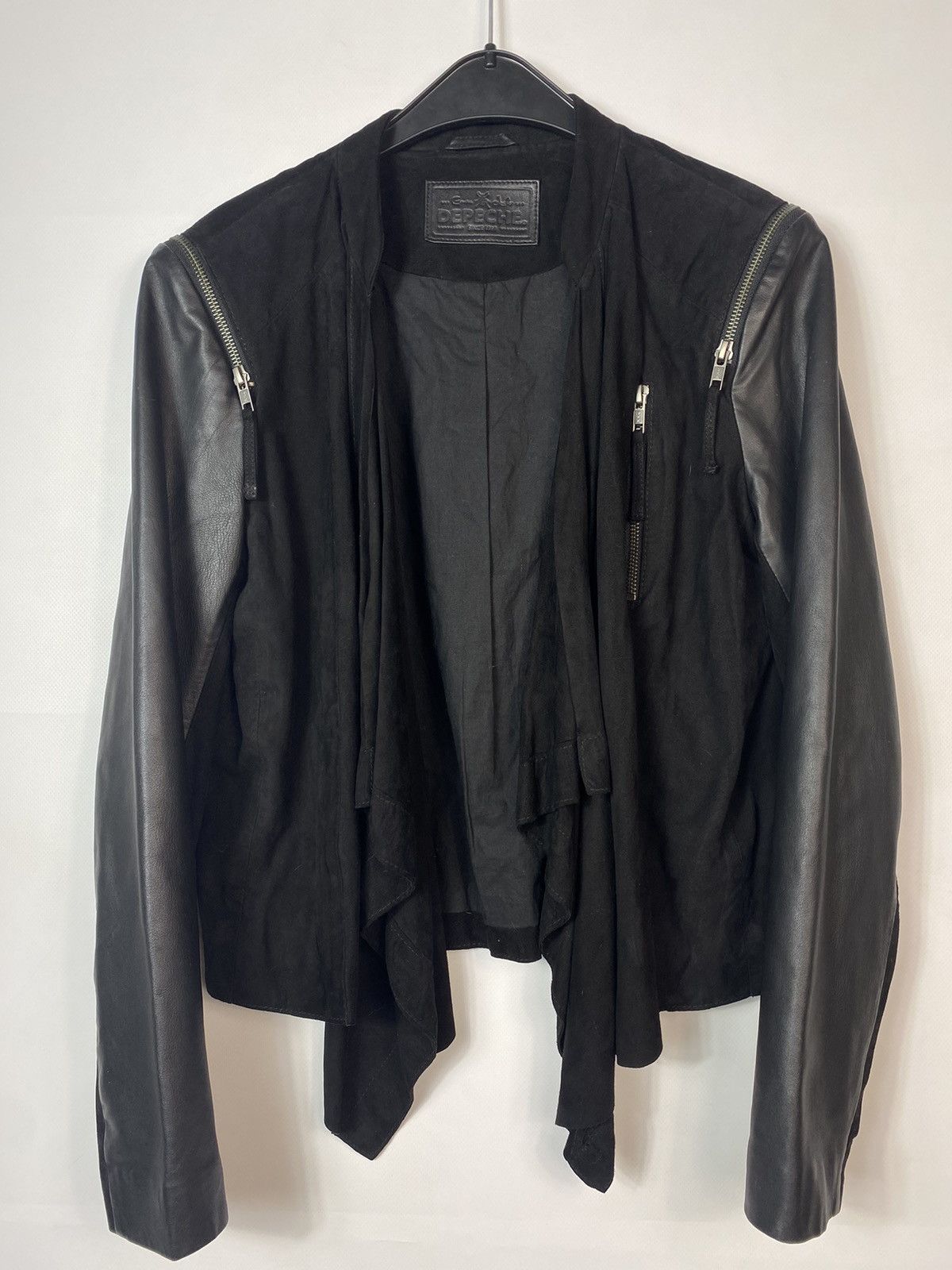 Vintage Depeche Suede Leather open jacket Size M / US 6-8 / IT 42-44 - 3 Thumbnail