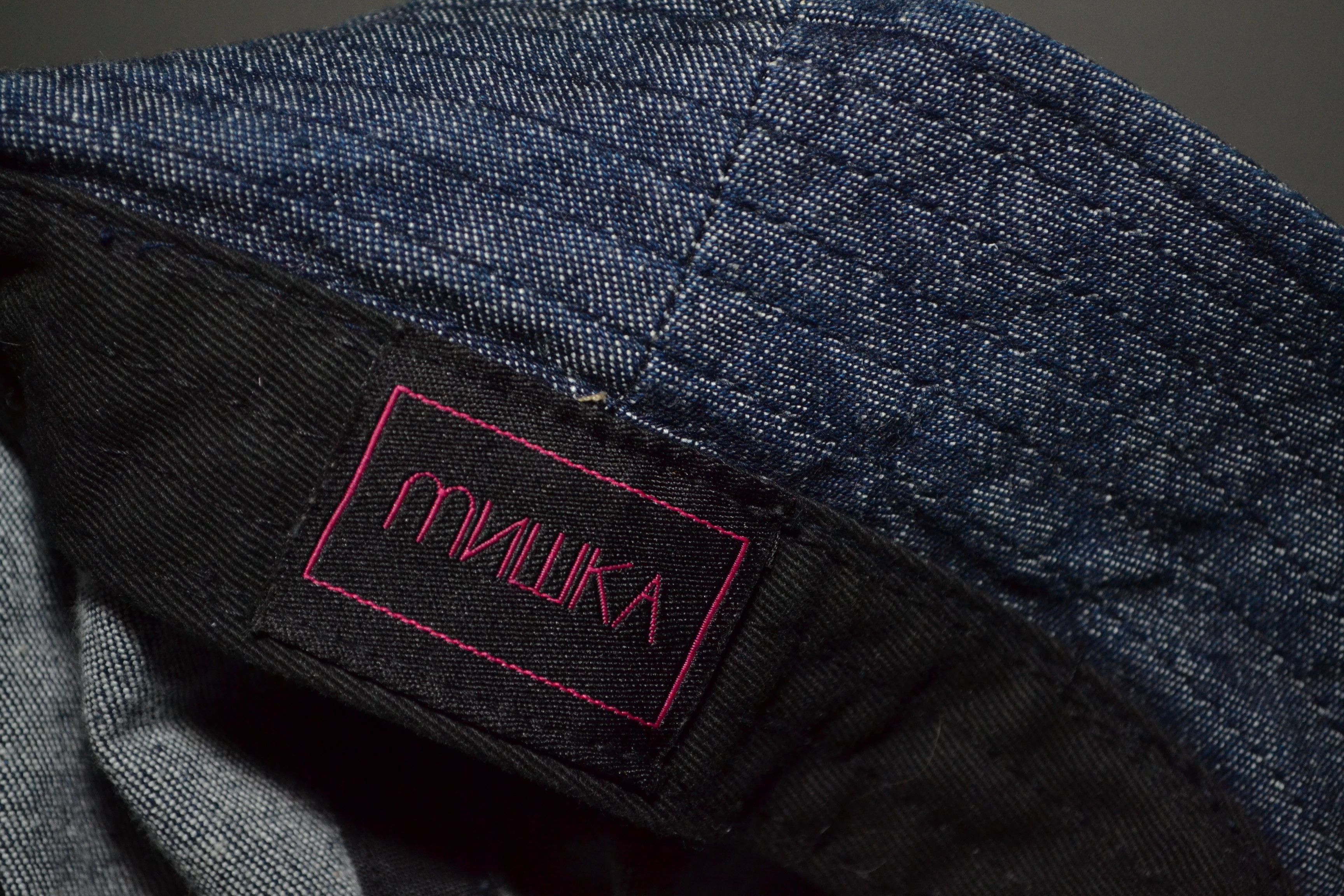 Mishka Mishka Мишка Denim Bucket Hat Logo Size ONE SIZE - 9 Thumbnail