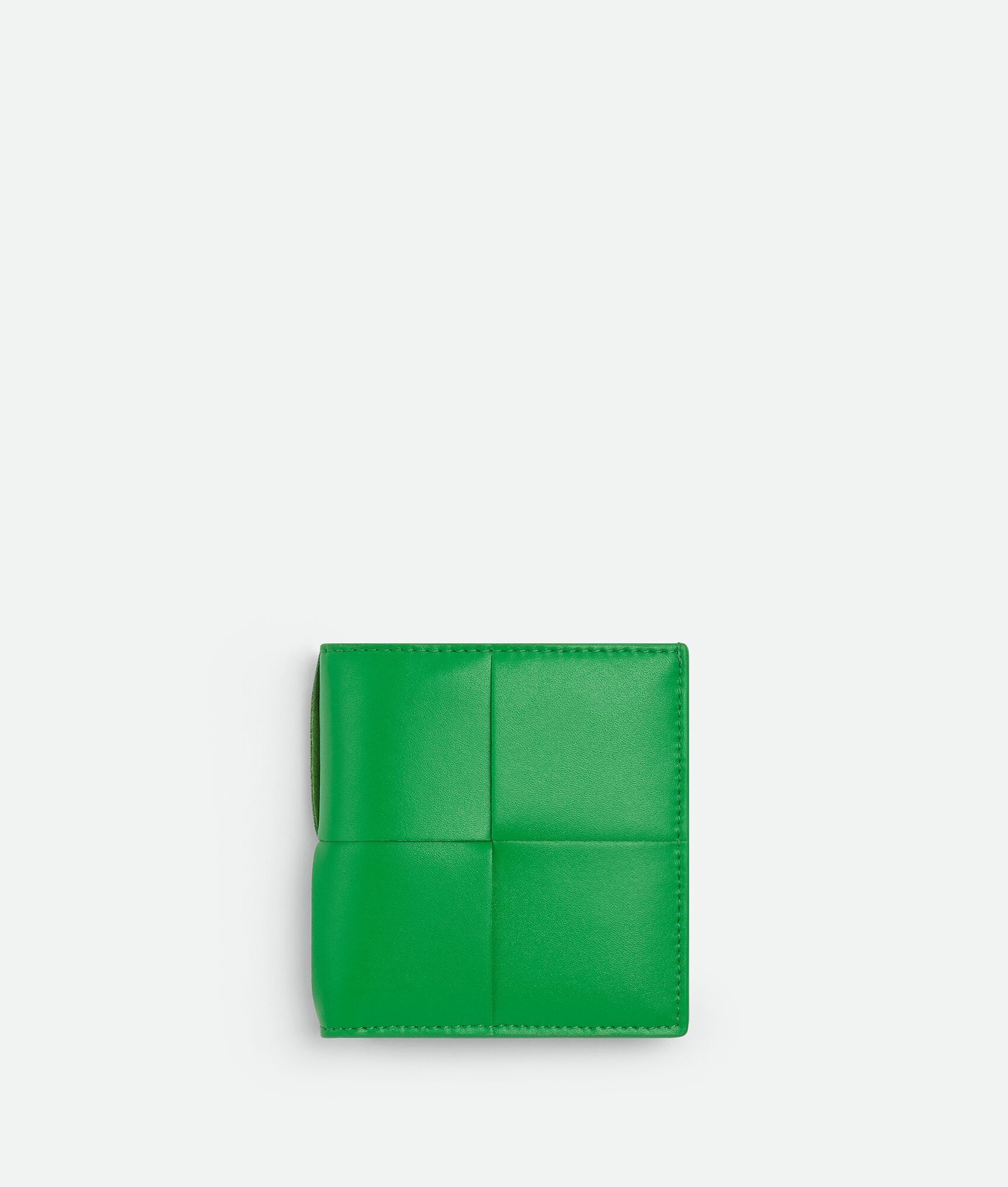 o1lf3ng11025 Size:OS / Cassette Slim Bi-Fold Wallet in Green