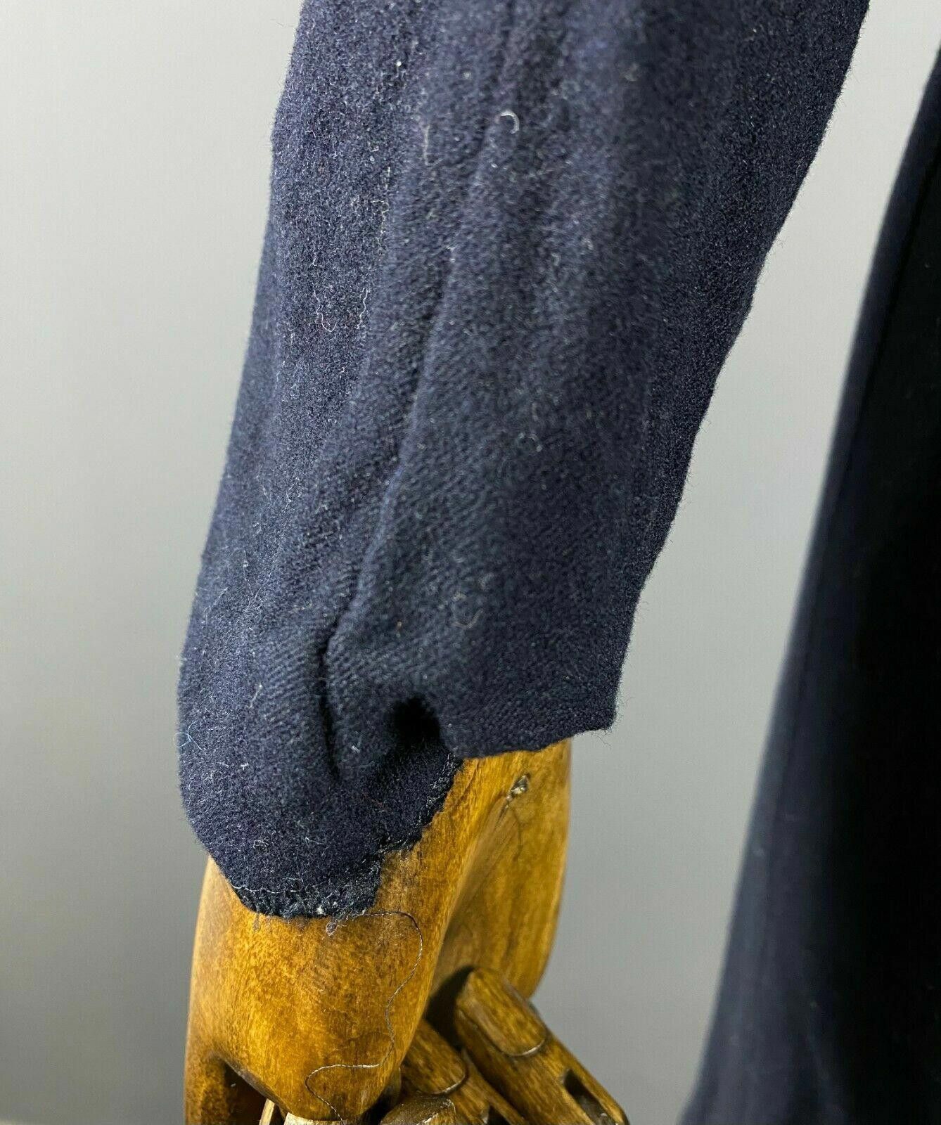 Jil Sander Ladies Jil Sander Navy Wool Zip Up Multi Pocket Coat Jacket Size M / US 6-8 / IT 42-44 - 4 Thumbnail