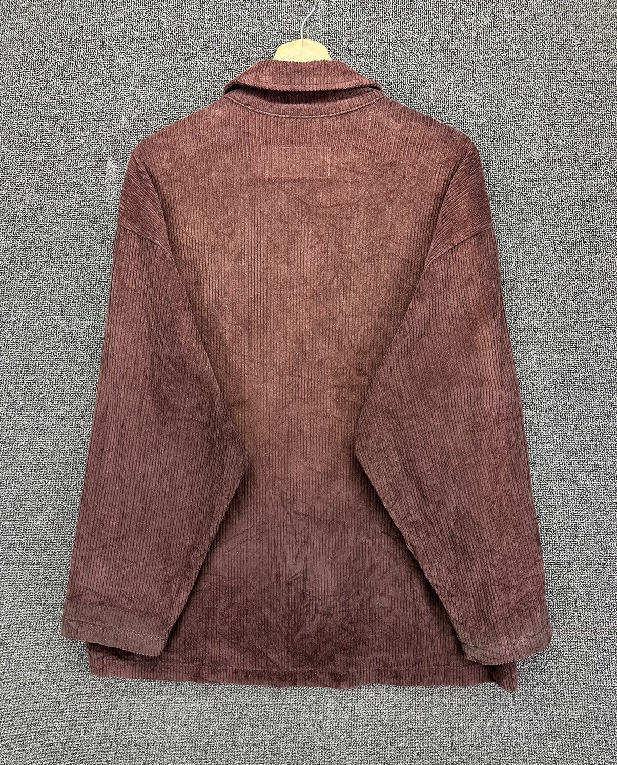 Vision Streetwear Vintage 90s Vision Streetwear Rare Corduroy Zip Up Jacket Size US L / EU 52-54 / 3 - 11 Thumbnail