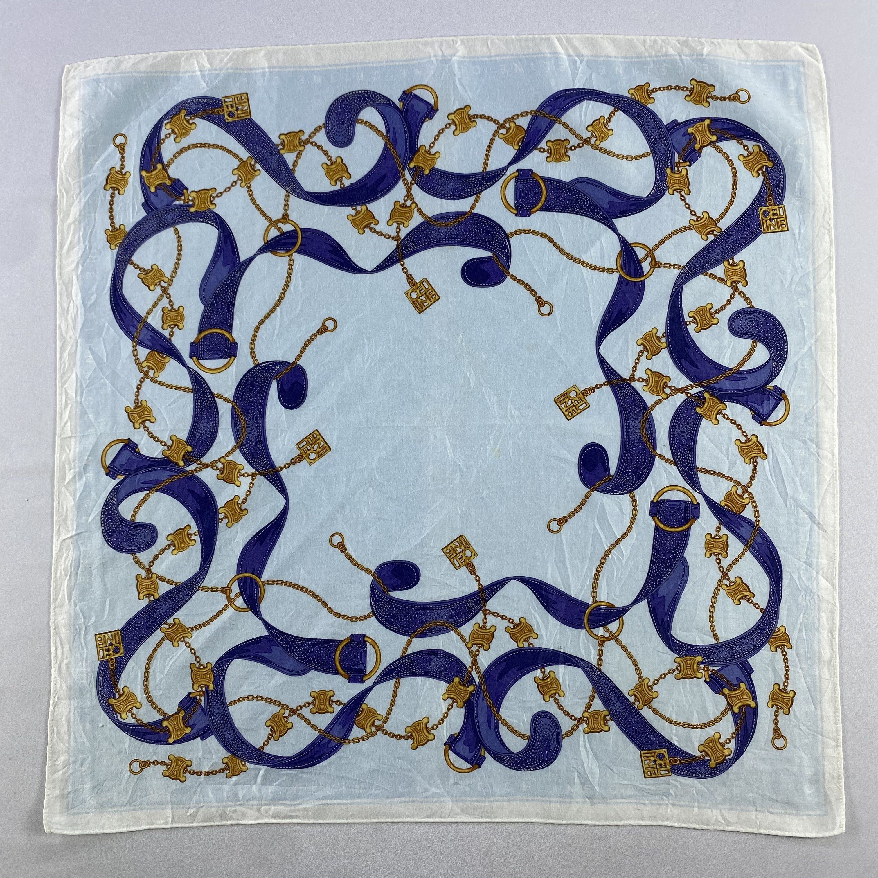 Celine × Vintage Celine Bandana/ Handkerchief / Neckerchief Size ONE SIZE - 3 Thumbnail