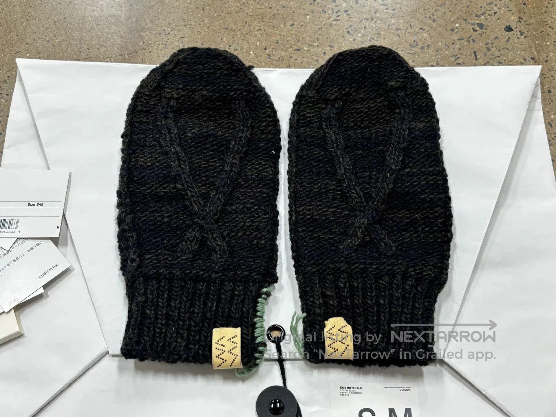 Visvim VISVIM KNIT MITTEN N.D.. Size ONE SIZE - 1 Thumbnail