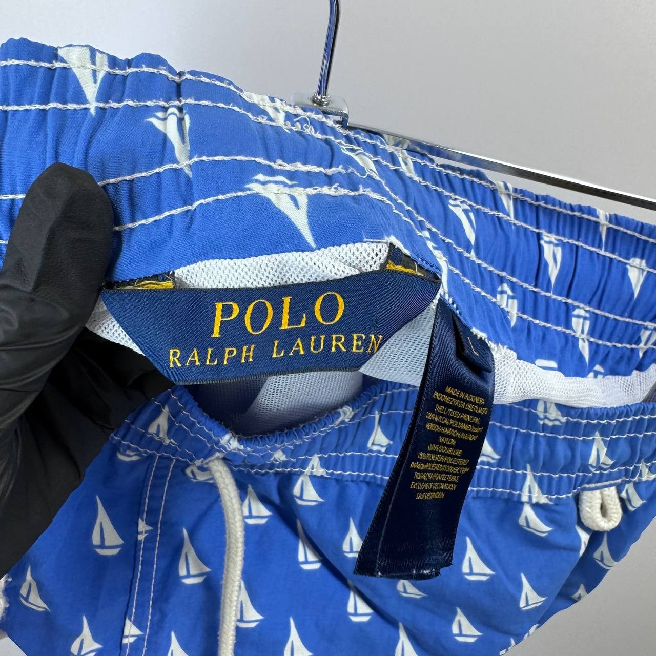 Polo Ralph Lauren Polo Ralph Lauren Swim Shorts Sailboat Print Mens Beach L Size US 34 / EU 50 - 3 Thumbnail