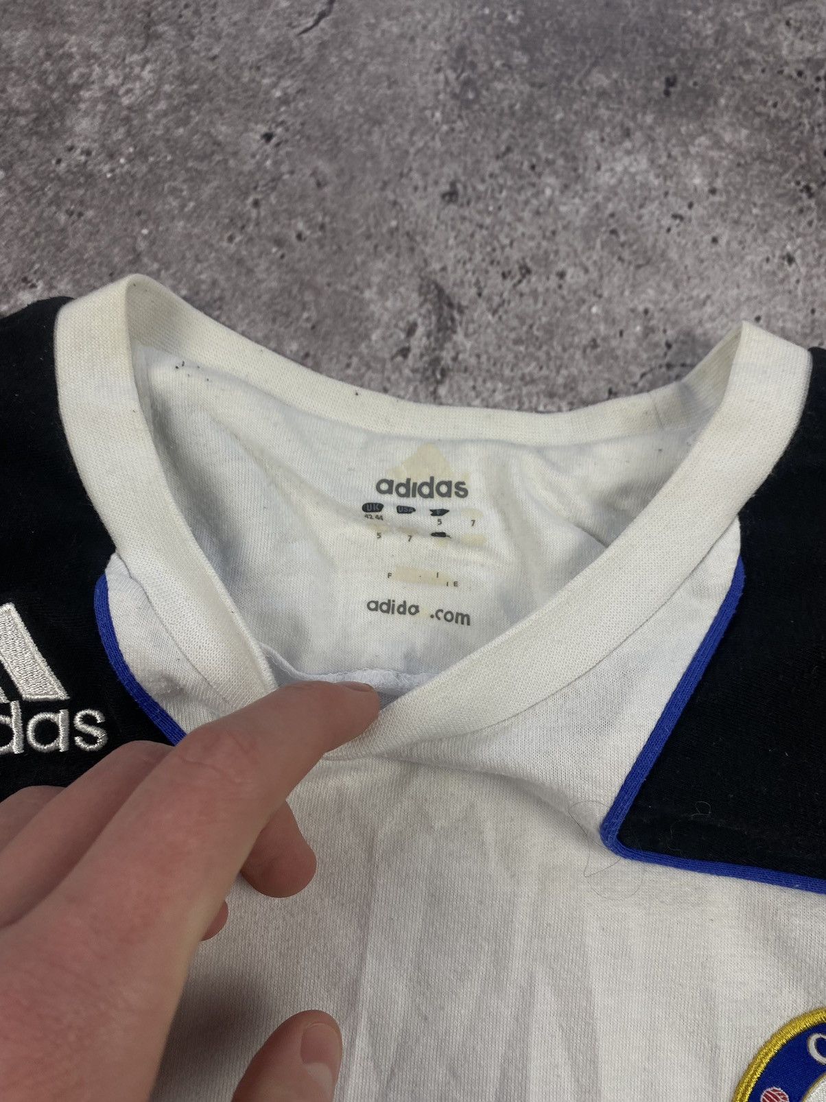 Chelsea Soccer Vintage 2008/2009 Adidas Chelsea FC Away Soccer Jersey Size US L / EU 52-54 / 3 - 4 Thumbnail