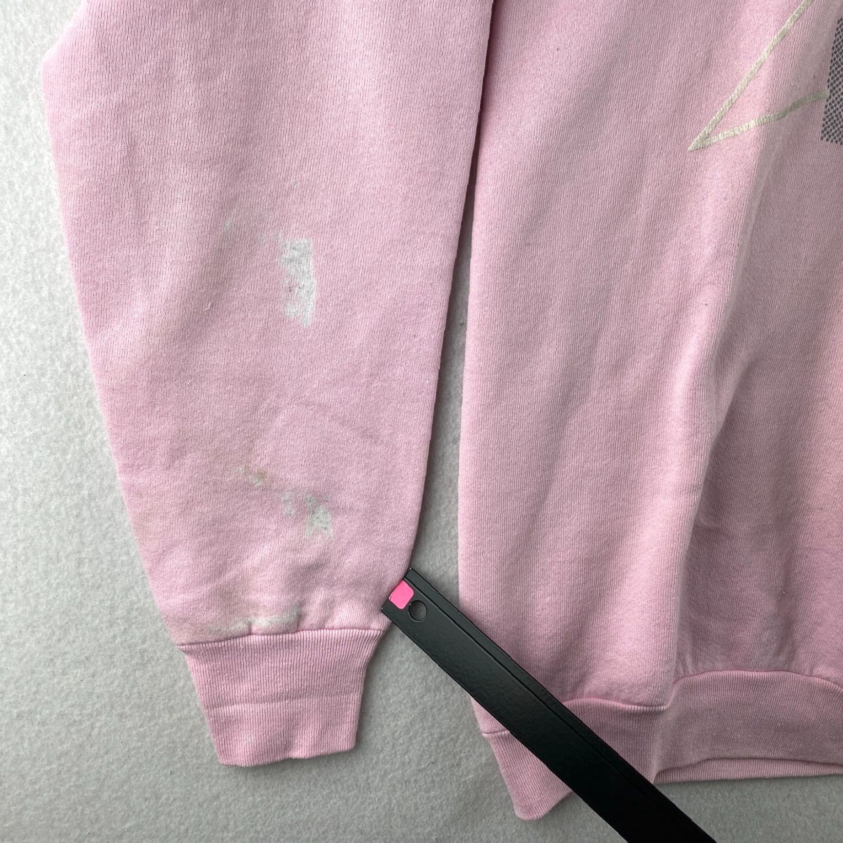 Vintage VINTAGE Hollywood Sweater Womens XL Pink 90s Fleece Pullover Casual Regular 90s Womens Pullover Sweater Pink USA Made Logo Knit Size XL / US 12-14 / IT 48-50 - 4 Thumbnail