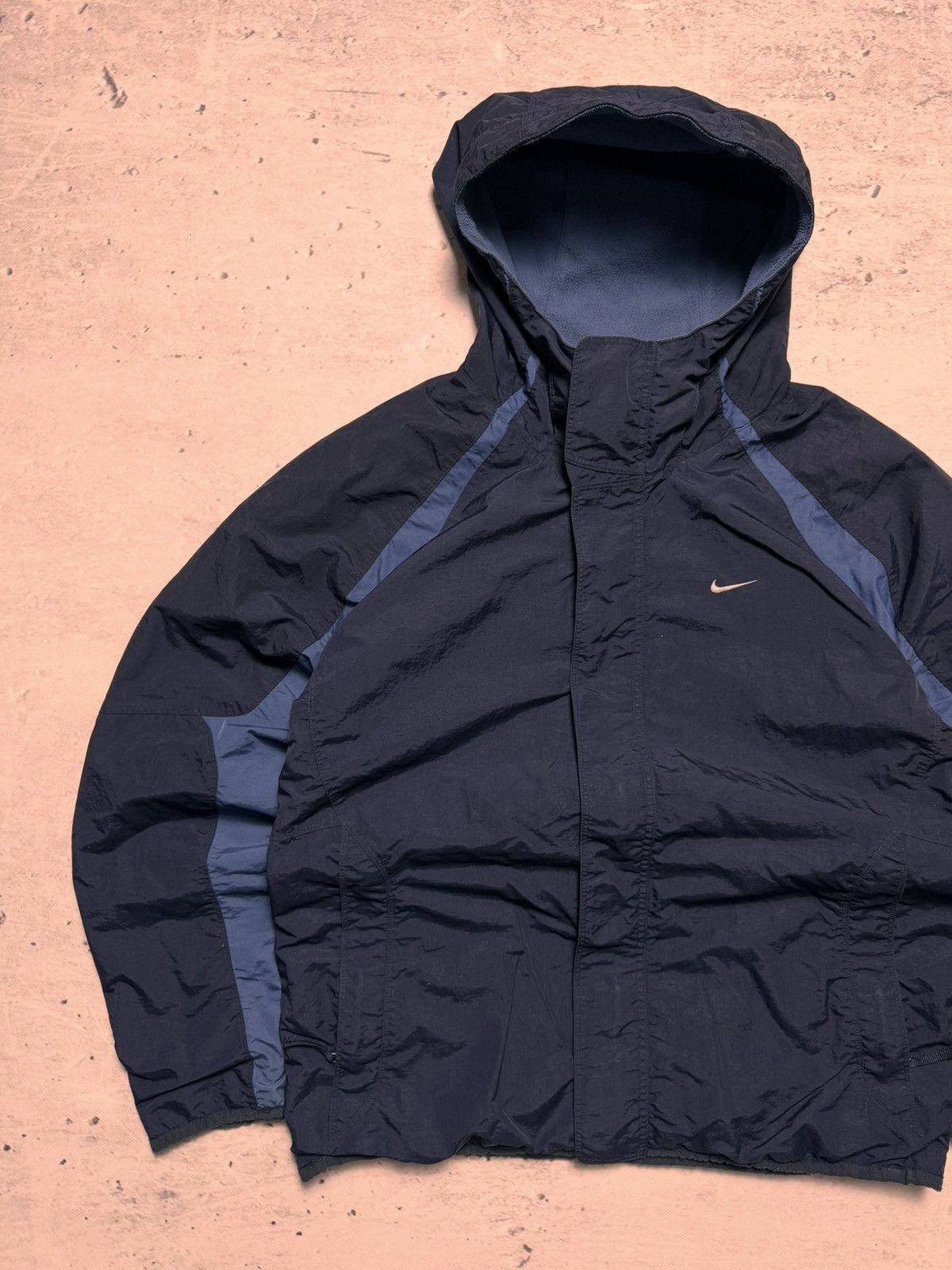 Nike × Nike ACG NIKE VINTAGE DOUBLESIDED TEDDY FLEECE / NYLON LIGHT JACKET Size US L / EU 52-54 / 3 - 3 Thumbnail
