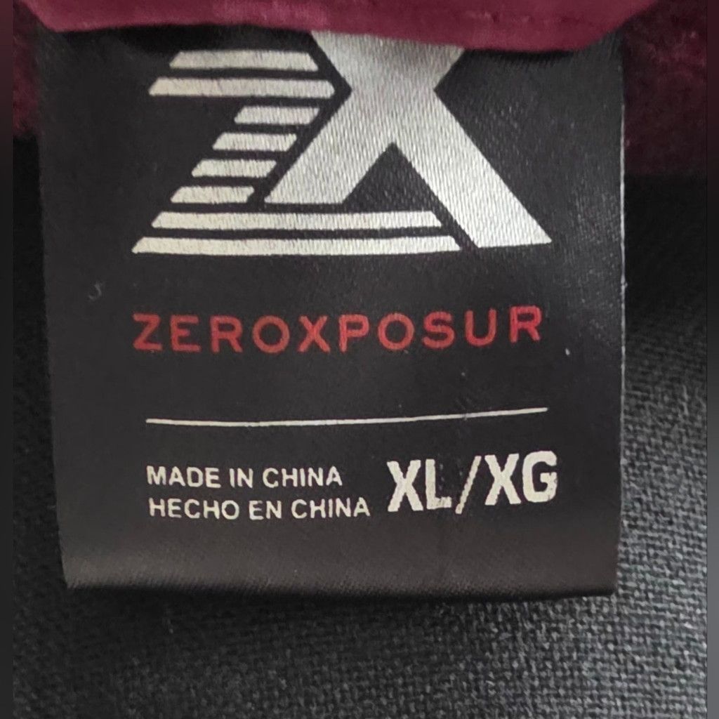 ZeroXposur Zeroxposure Women's Burgundy Jacket Size XL / US 12-14 / IT 48-50 - 5 Thumbnail