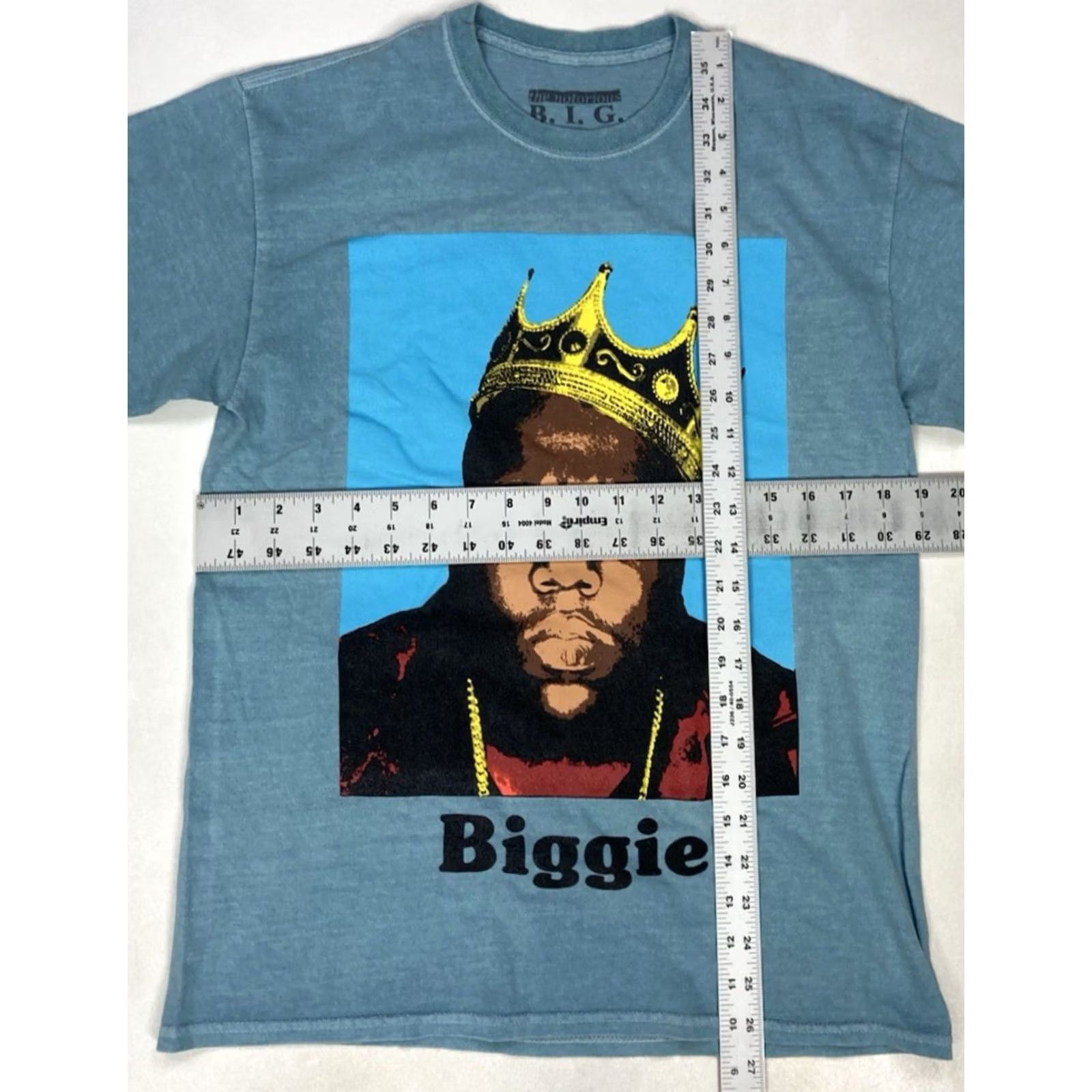 Vintage the notorious big T-Shirt Women Medium Blue Graphic Hip Hop Music Casual Short Sleeve Crew Neck Pullover Size M / US 6-8 / IT 42-44 - 5 Thumbnail