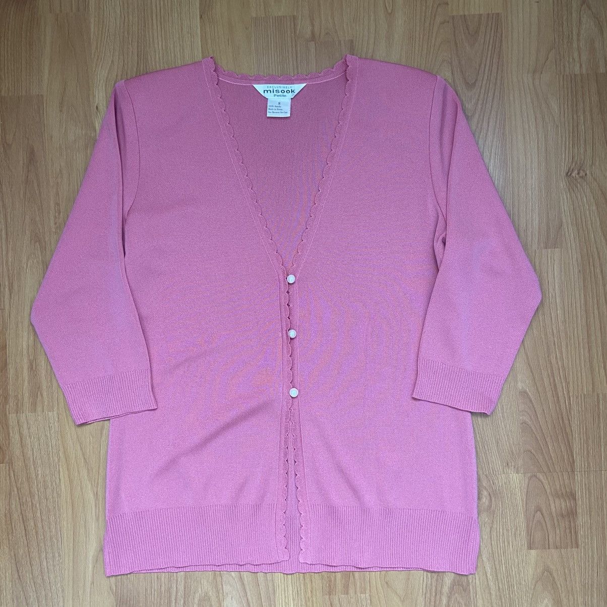 Vintage Vintage Exclusively Misook Petite Cardigan Women’s SP Size S / US 4 / IT 40 - 1 Thumbnail
