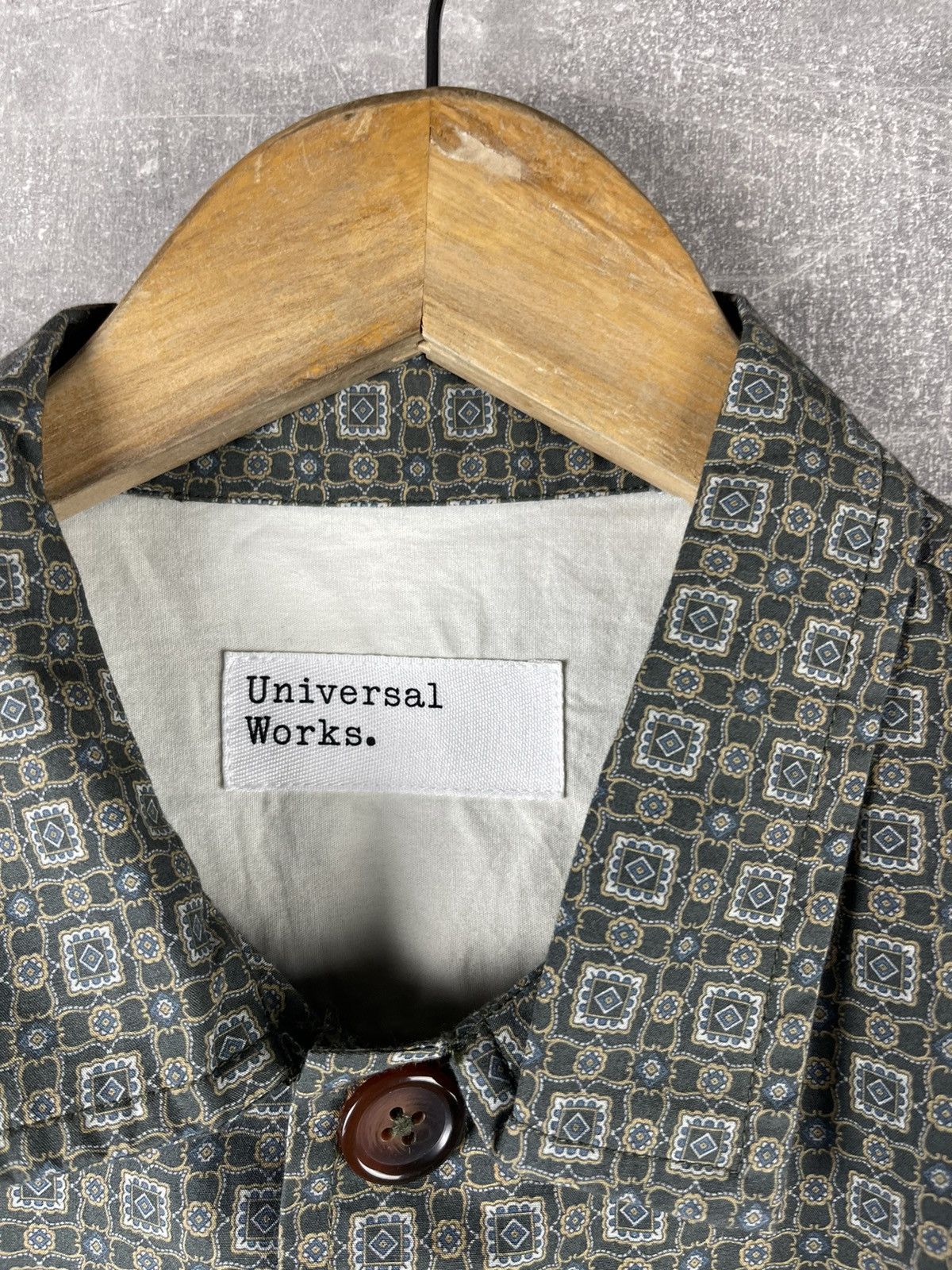 Universal Works Universal Works NWT Patterned Cotton Pocket Overshirt Jacket Size US S / EU 44-46 / 1 - 6 Thumbnail