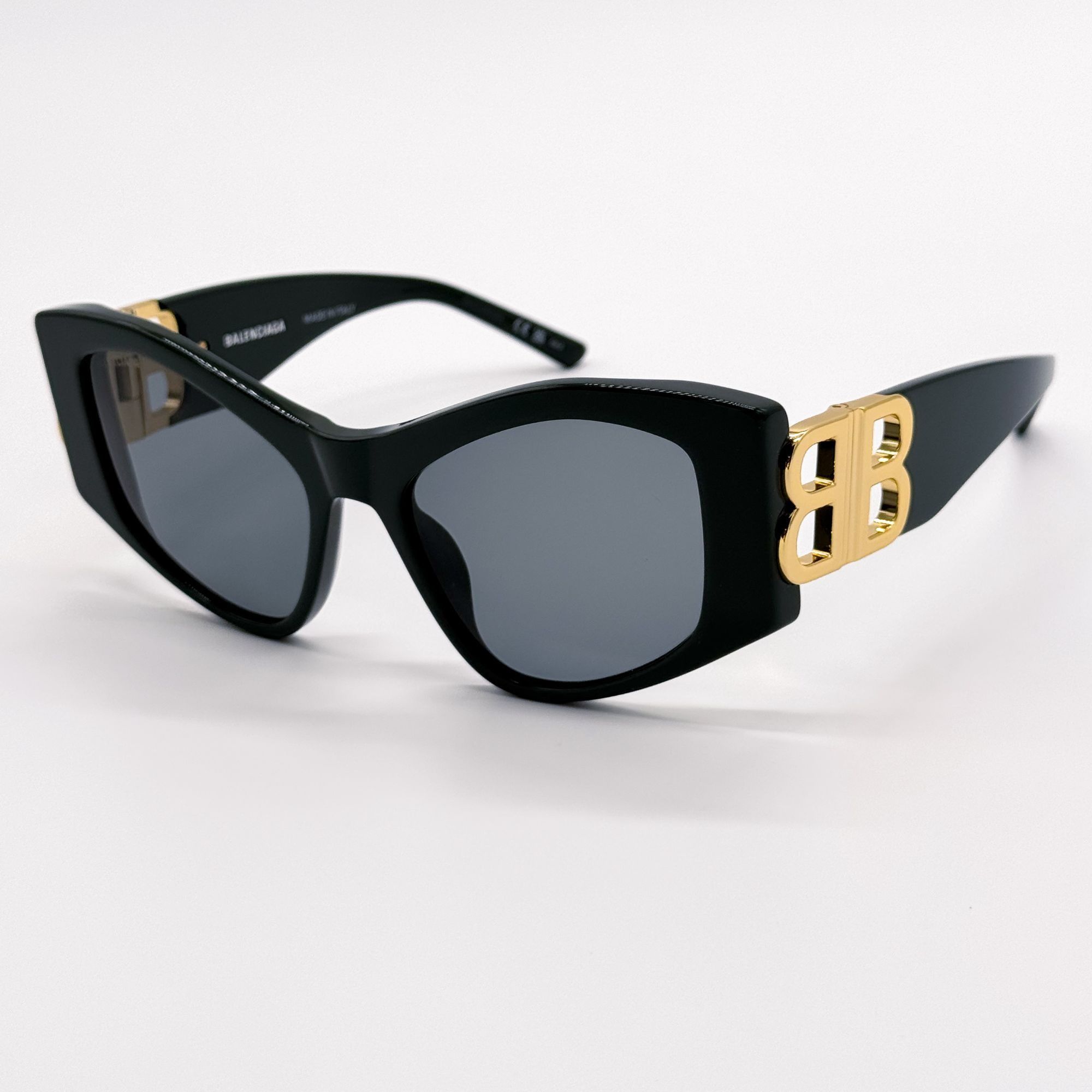 Balenciaga NEW BALENCIAGA BB0287S 005 SUNGLASSES GREEN CAT EYE WOMEN Size ONE SIZE - 4 Thumbnail