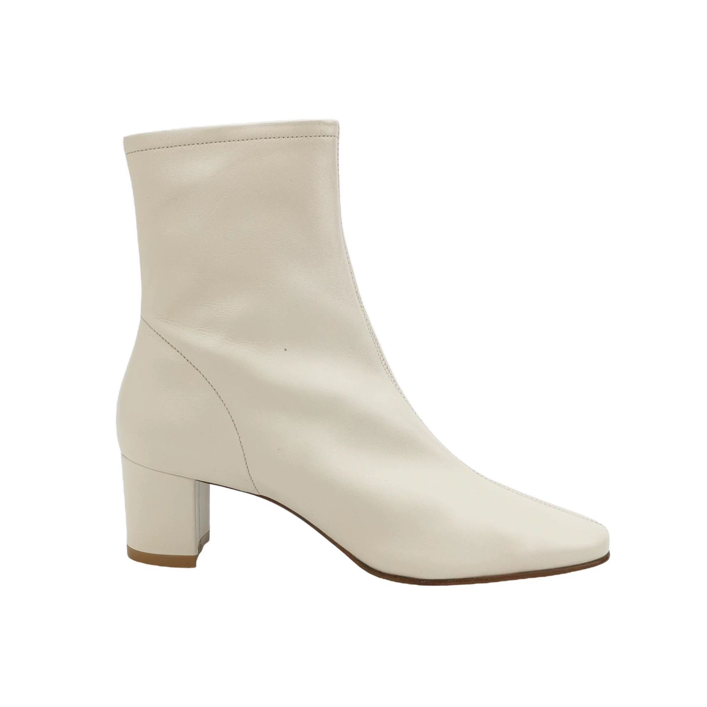 By Far By Far Sofia Leather Zip Ankle Boots Size US 7 / IT 37 - 1 Thumbnail