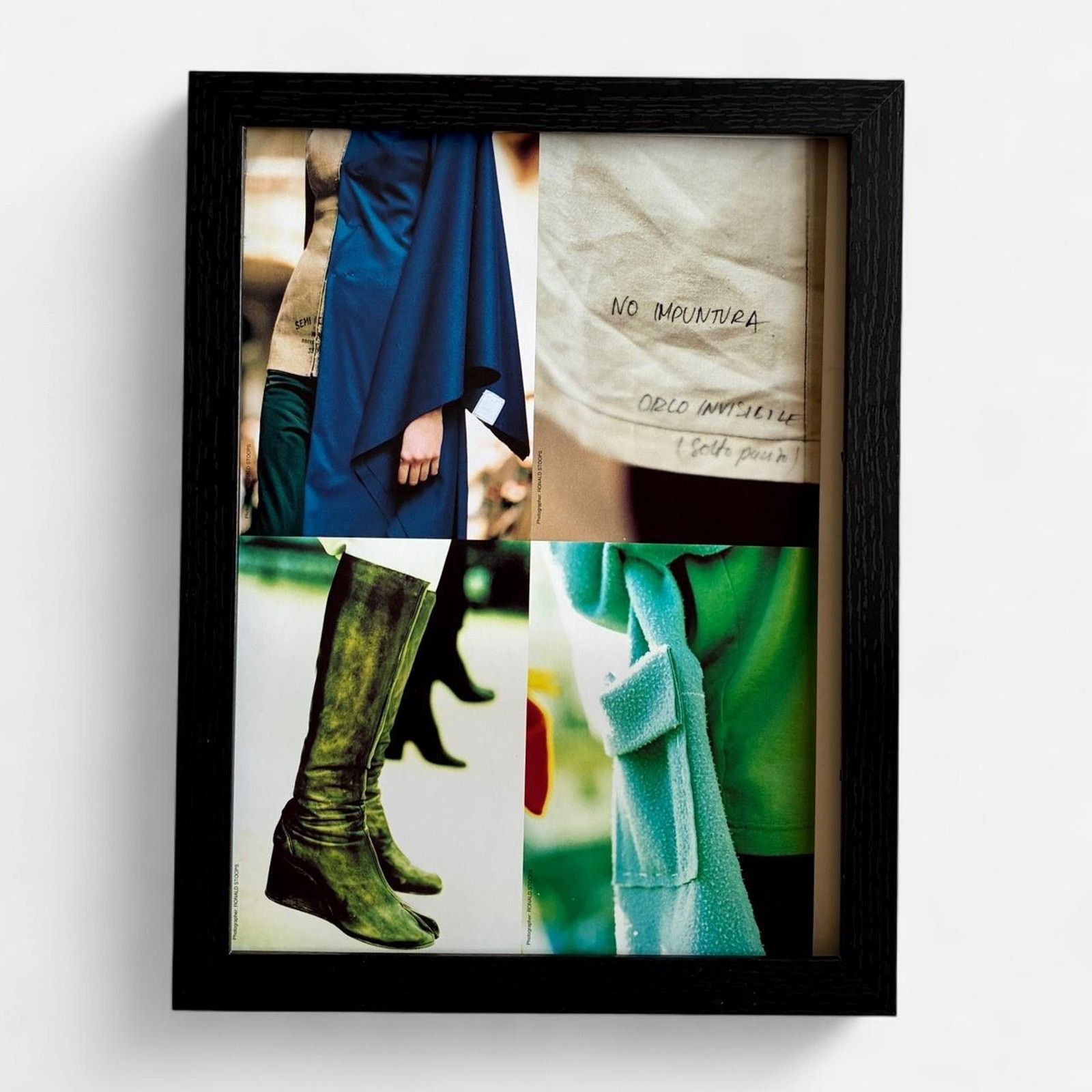 Japanese Brand × Maison Margiela × Vintage Maison Martin Margiela Archive Fashion photo framed 9x11 Size ONE SIZE - 1 Thumbnail