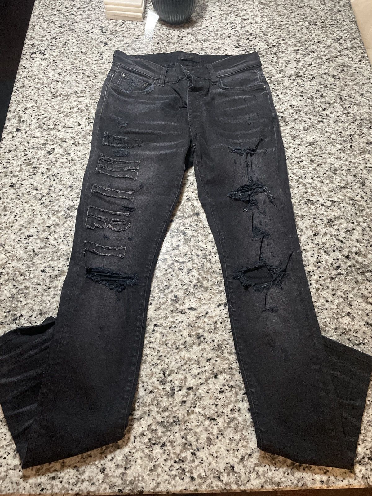 Amiri Amiri old English jeans Size US 30 / EU 46 - 1 Thumbnail