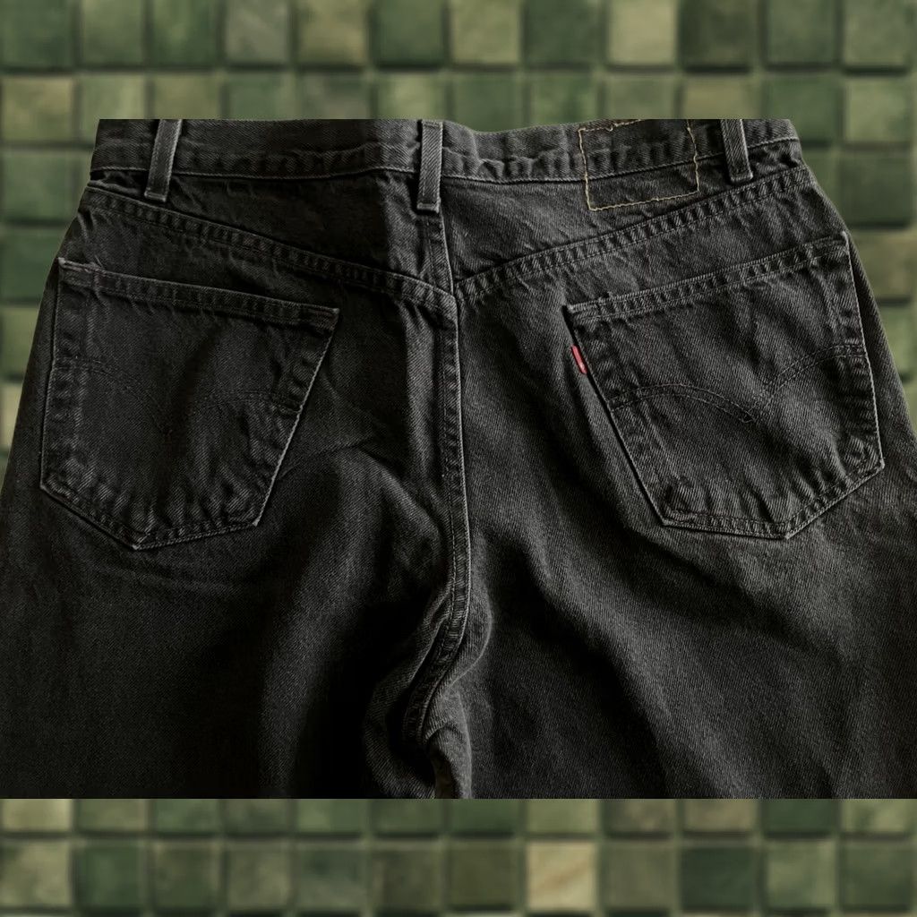 Levi's Levi's 550 Jeans Men Black 36x32 Relaxed Fit Denim Pants Y2K 90s Size US 36 / EU 52 - 1 Thumbnail