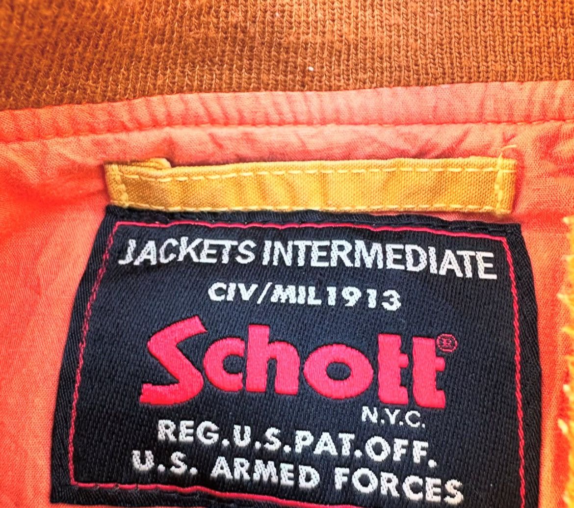 Schott 2000s Archival Schott NYC Asymmetric Patch Bomber Jacket y2k Size US M / EU 48-50 / 2 - 4 Thumbnail