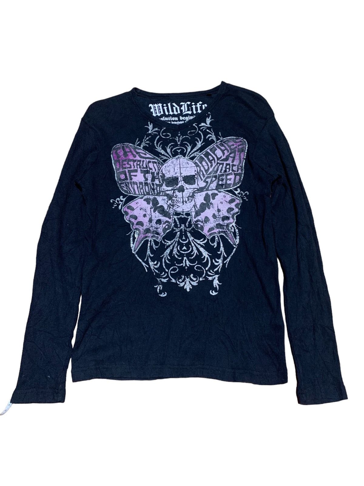 Hysteric Glamour × If Six Was Nine × Japanese Brand Wild Life gothic skull butterfly tribal punk style Size US M / EU 48-50 / 2 - 10 Thumbnail