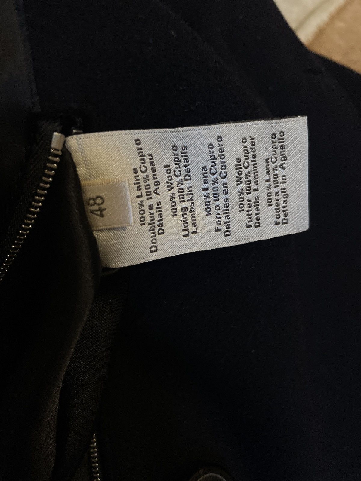 Hermes Hermes Pea Coat with Leather details Size US M / EU 48-50 / 2 - 12 Thumbnail