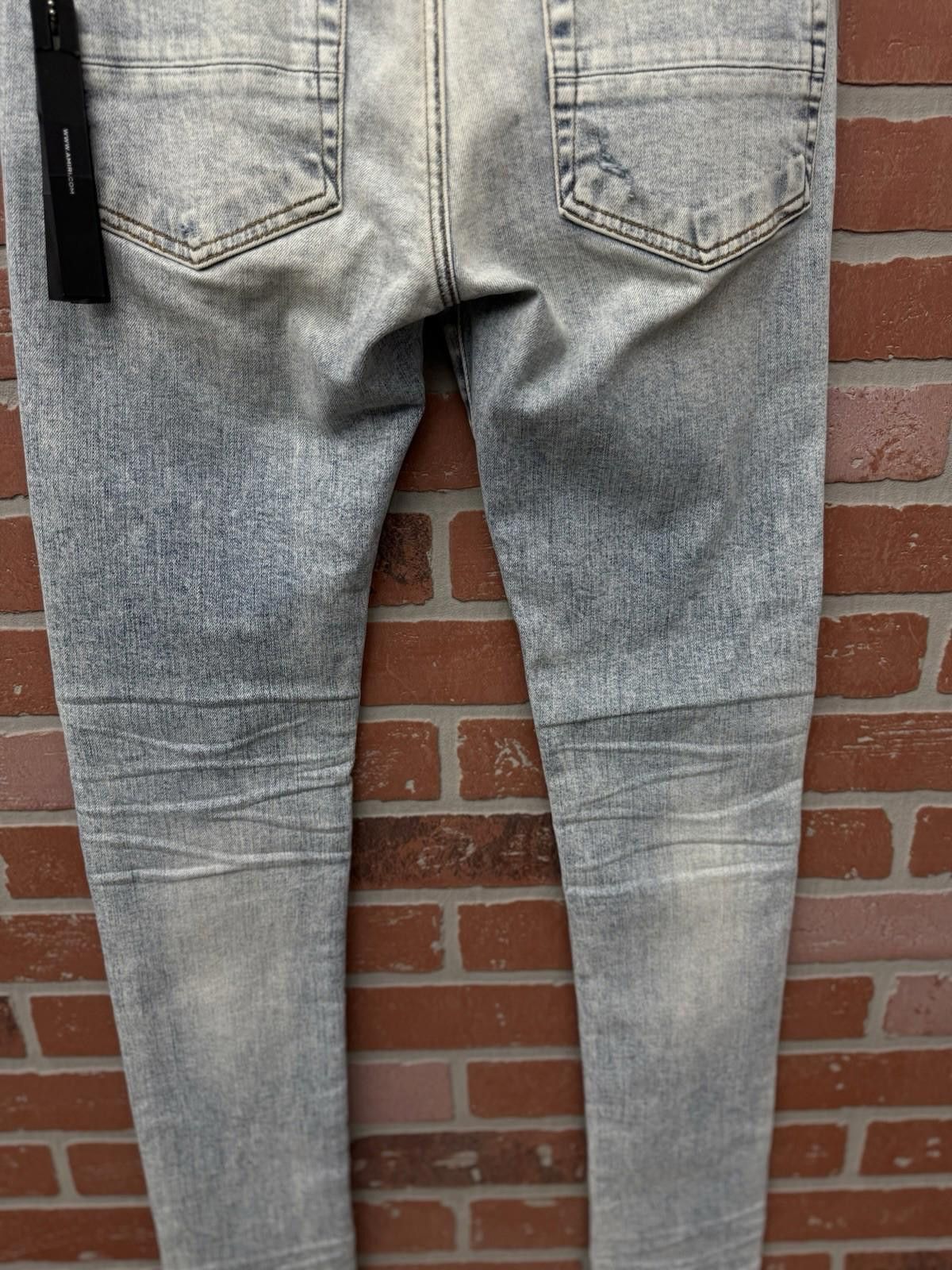 Amiri Amiri Blue Regular Jeans Size 29 Skinny (NEW) 100% Authentic Size US 29 - 5 Thumbnail