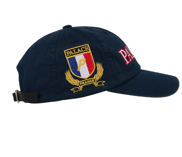 Palace Palace Rugby 6-Panel Navy Hat France London Size ONE SIZE - 2 Thumbnail