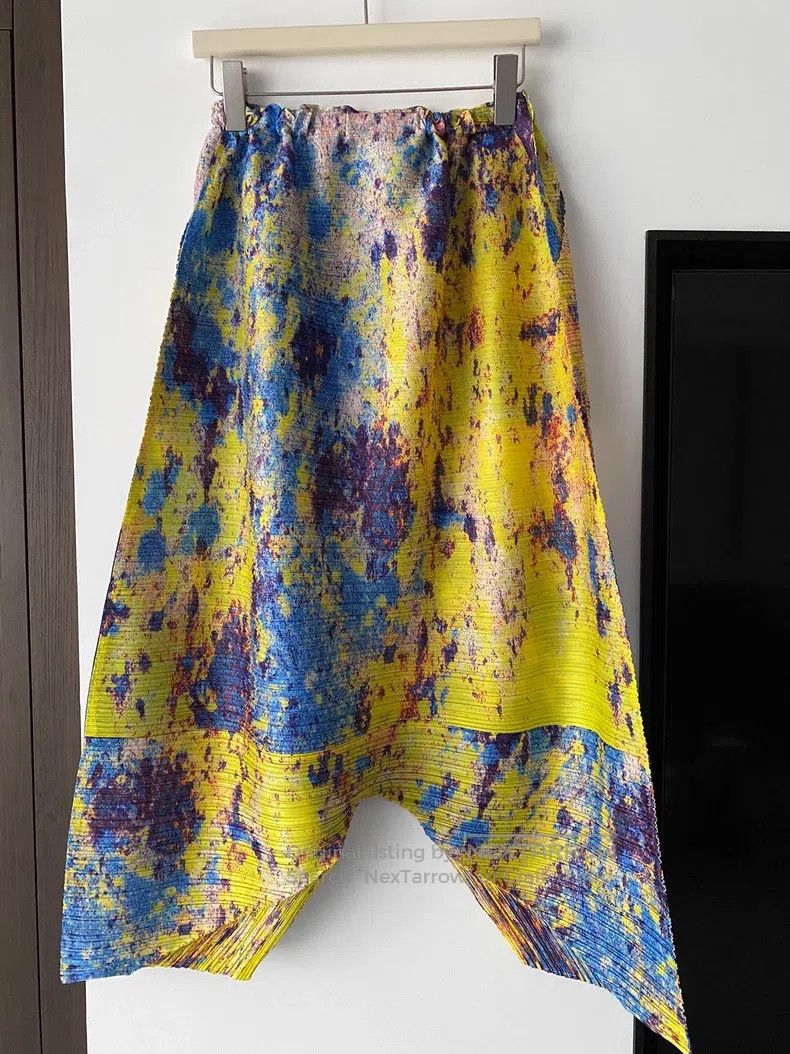 Issey Miyake Issey Miyake size:3 Starry Sky Harem Pants Size 31" - 2 Thumbnail