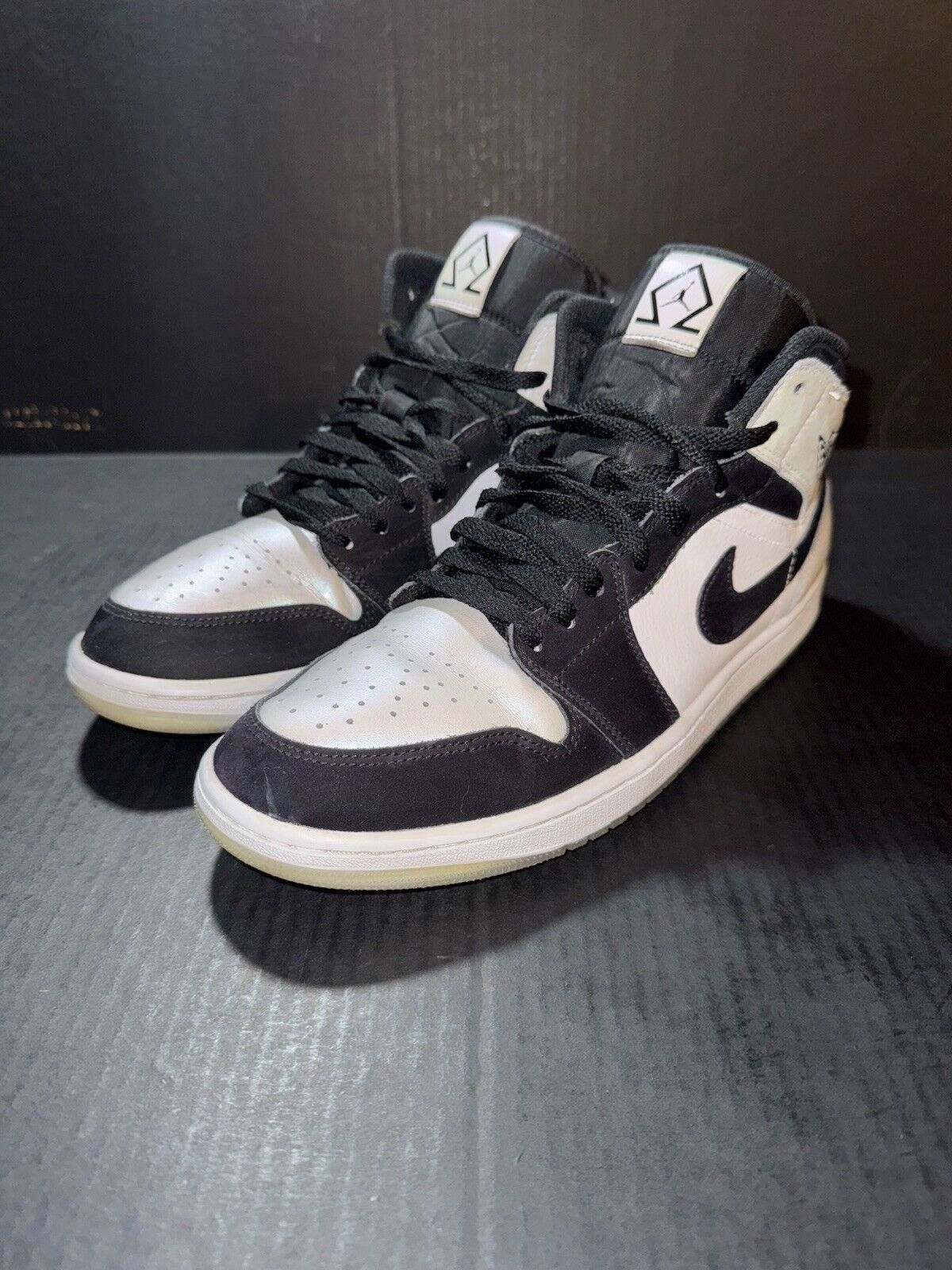 Jordan Brand Nike Air Jordan 1 Mid SE 'Diamond' - DH6933-100 - Size 9.5 Size US 9.5 / EU 42-43 - 4 Thumbnail