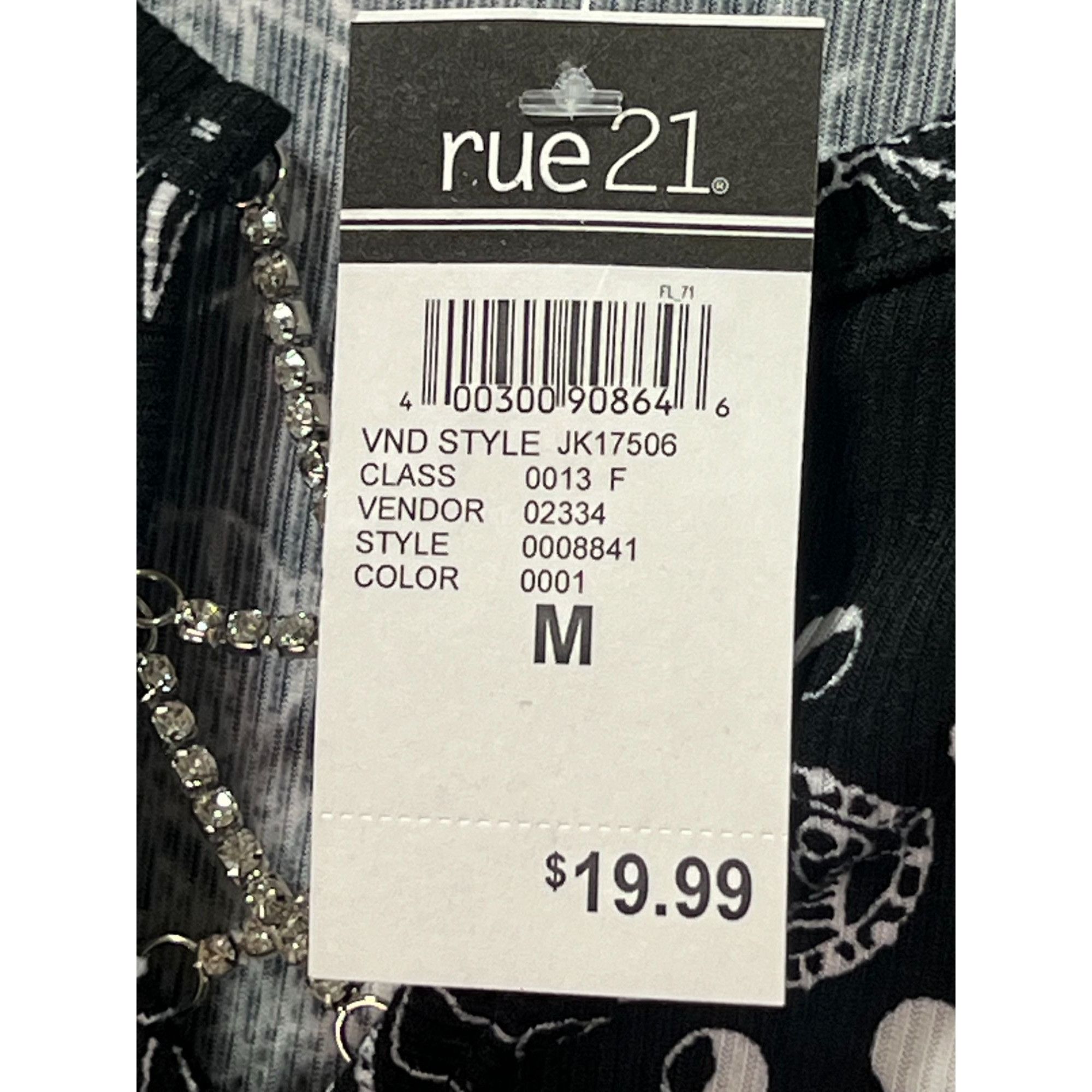 rue21 Rue 21 - Women's Long Sleeve Pullover Blouse - Black - Mediu Size M / US 6-8 / IT 42-44 - 8 Thumbnail