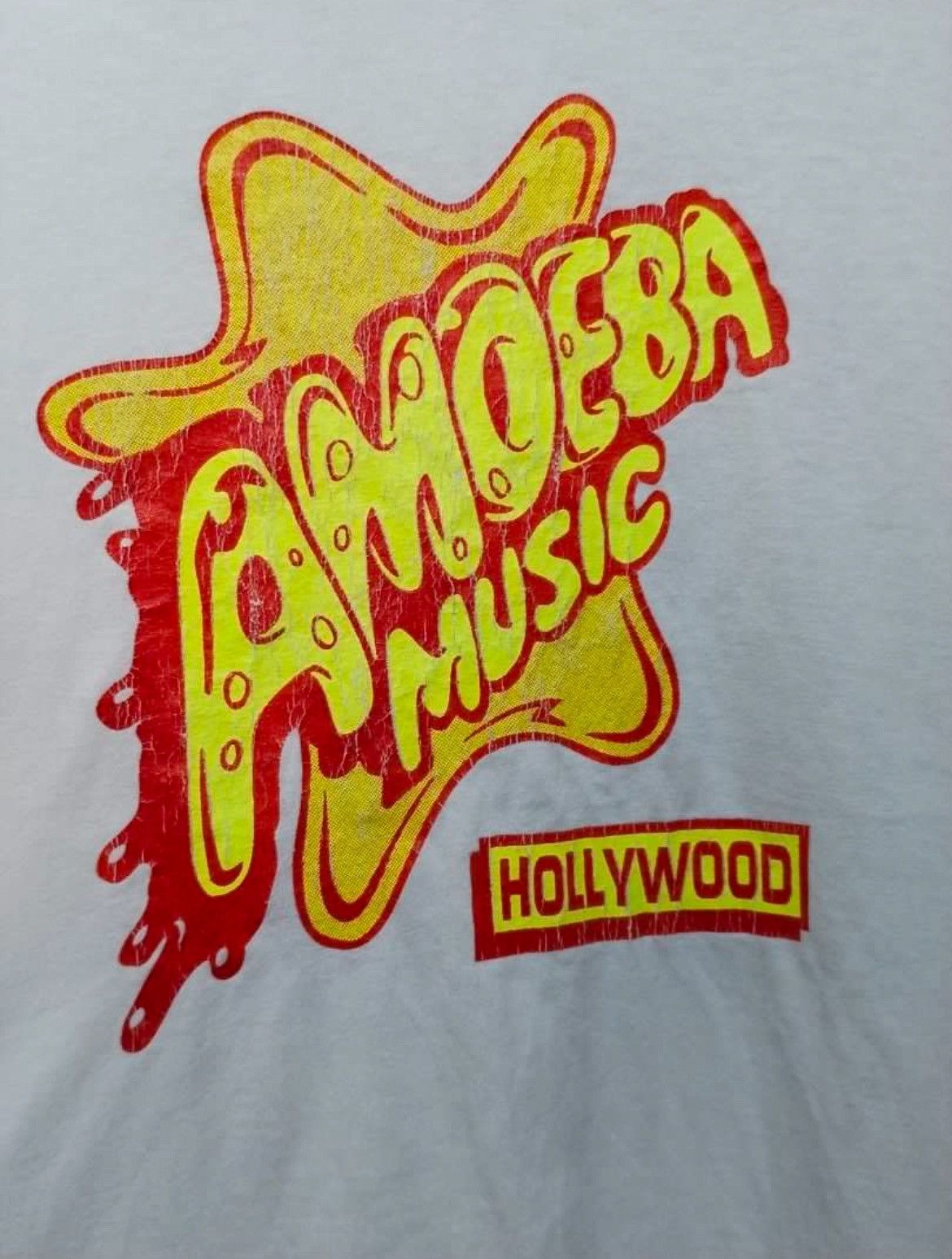 Vintage Vintage Amoeba Music Hollywood T Shirt Size US L / EU 52-54 / 3 - 2 Thumbnail