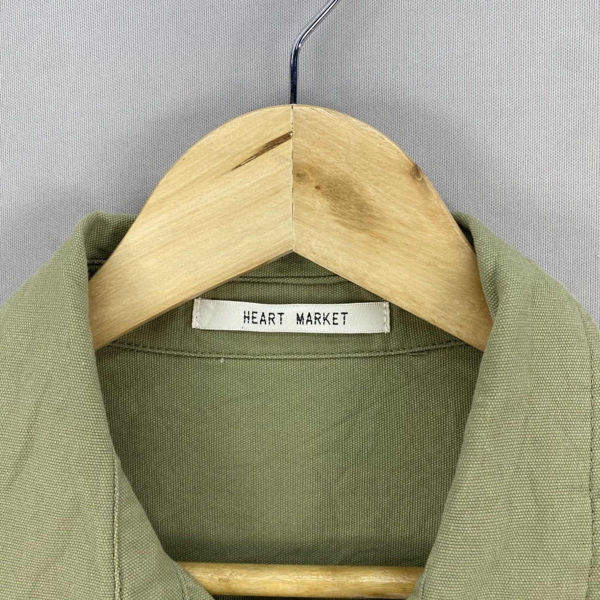 Flannel Heart Market Baggy Button Up Jacket Size M / US 6-8 / IT 42-44 - 11 Thumbnail