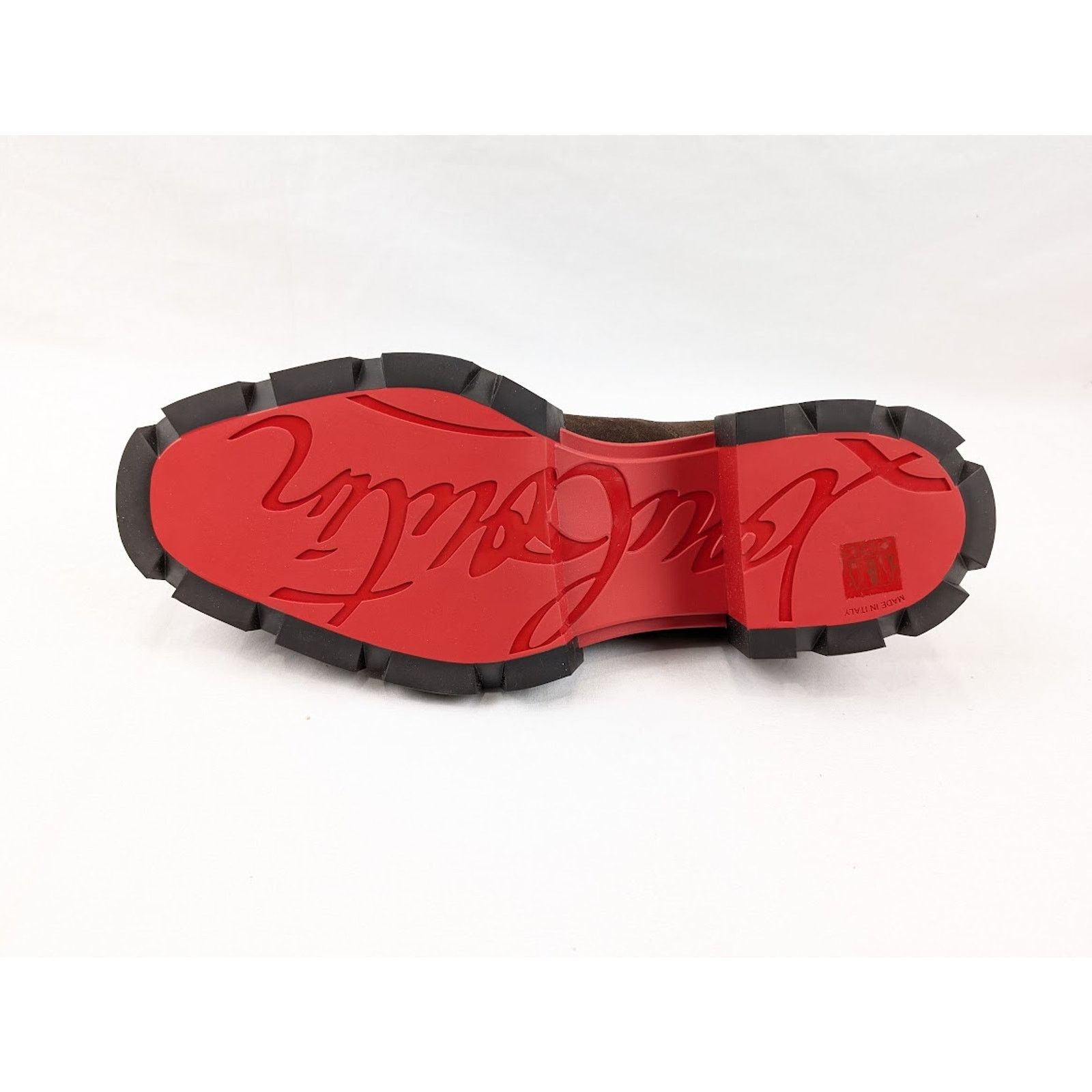Christian Louboutin o1rshd1 Q:2 / Our Georges L Flat Shoes in Cosme / Brown Size US 10 / EU 43 - 9 Thumbnail