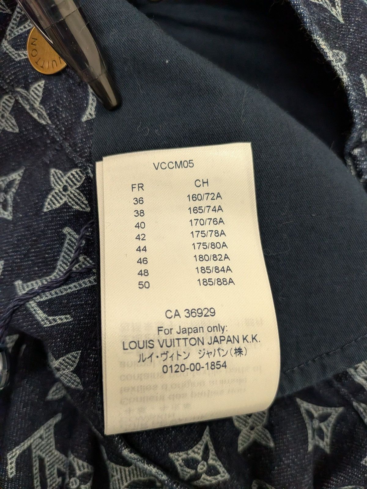 Louis Vuitton LOUIS VUITTON X KIM JONES DENIM MONOGRAM 32 Size US 32 / EU 48 - 10 Thumbnail