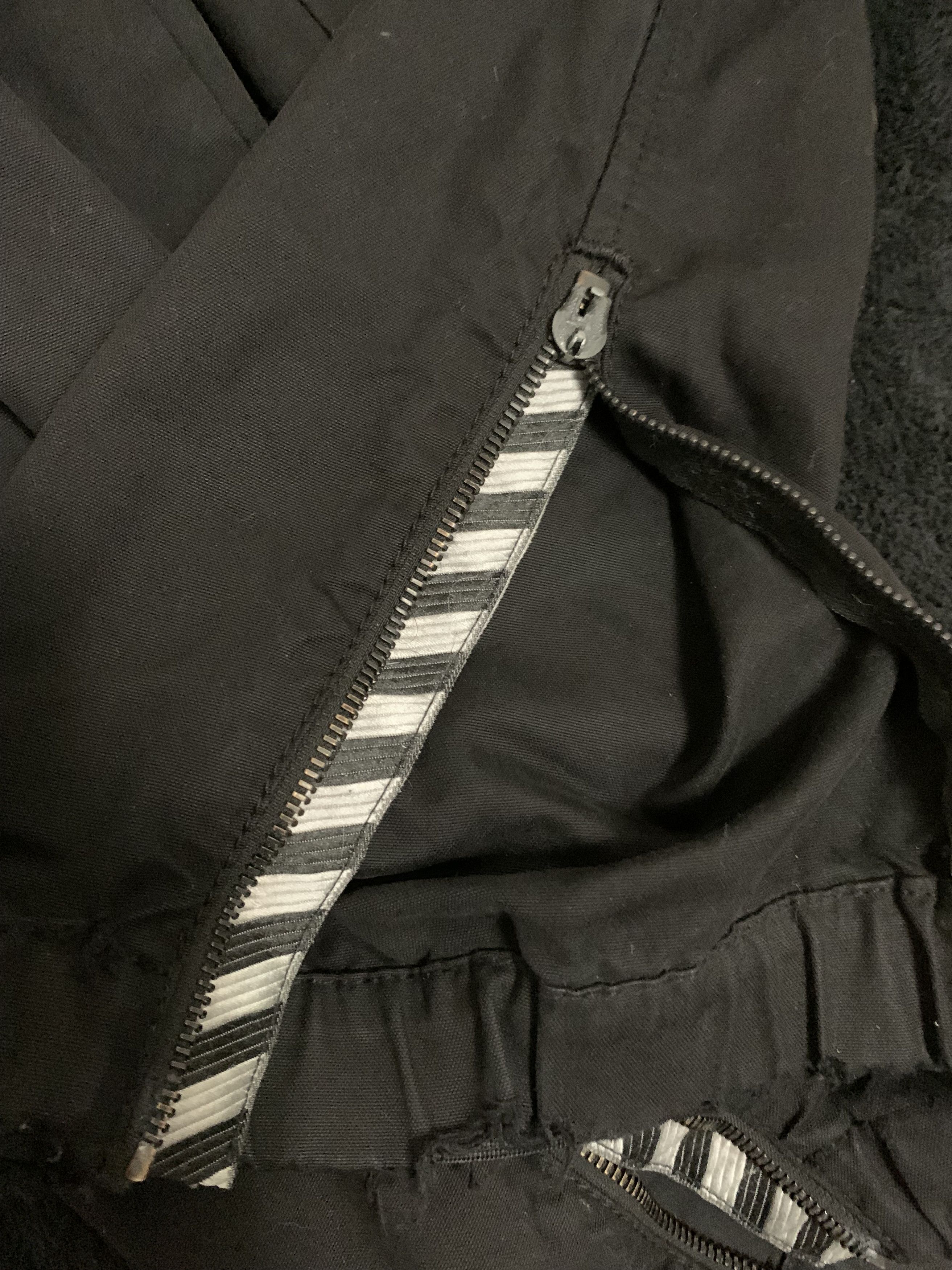 Off-White OFF-WHITE S/S 2020 Parachute Cargo Pant ⊛ BLACK ⊛ Used/Worn Size US 30 / EU 46 - 5 Thumbnail