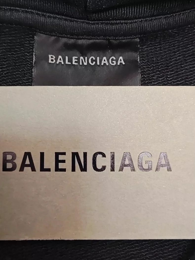 Balenciaga Balenciaga size 2 Logo monogrammed hooded sweatshirt Size US S / EU 44-46 / 1 - 4 Thumbnail