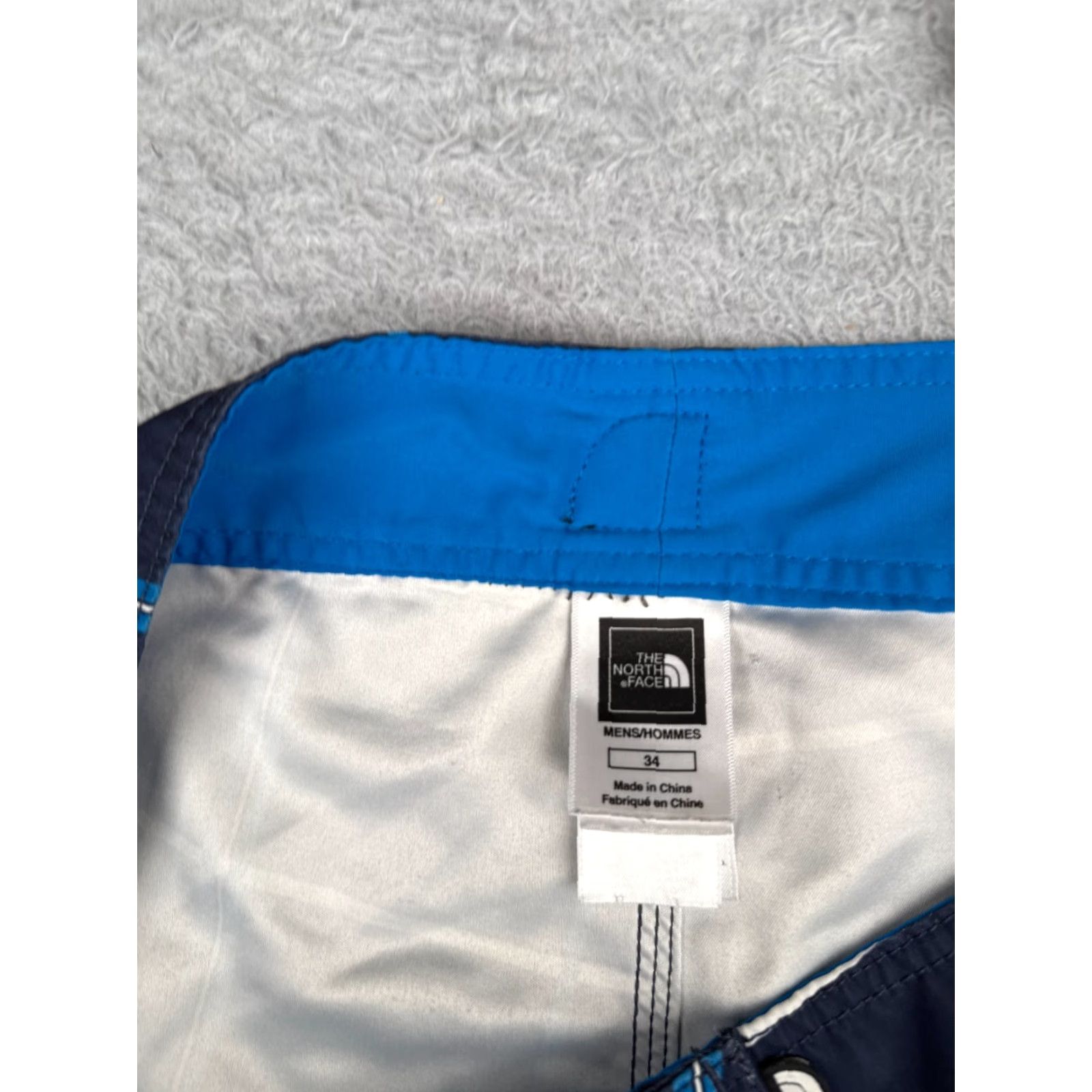 The North Face The North Face Swim Trunks Mens 34 Blue Polyester Zipper Pocket Board Shorts 11" Size US 34 / EU 50 - 6 Thumbnail
