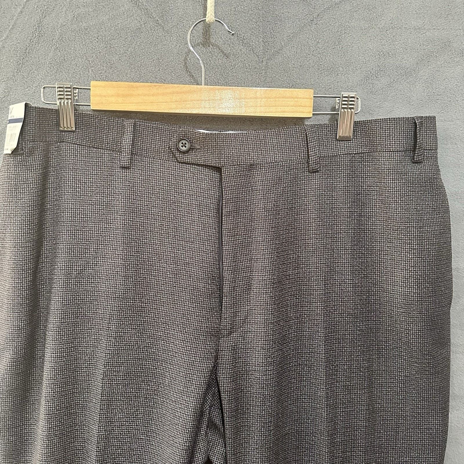 Polo Ralph Lauren Polo Ralph Lauren Dress Pants Slim Fit Gray Black 36x32 NWT Size US 36 / EU 52 - 2 Thumbnail