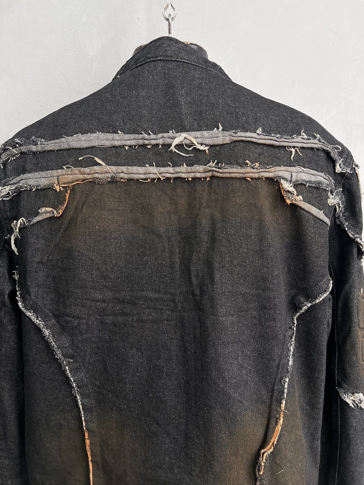 Kapital Sun faded racing moto style denim jacket y2k kapital style Size US M / EU 48-50 / 2 - 7 Thumbnail