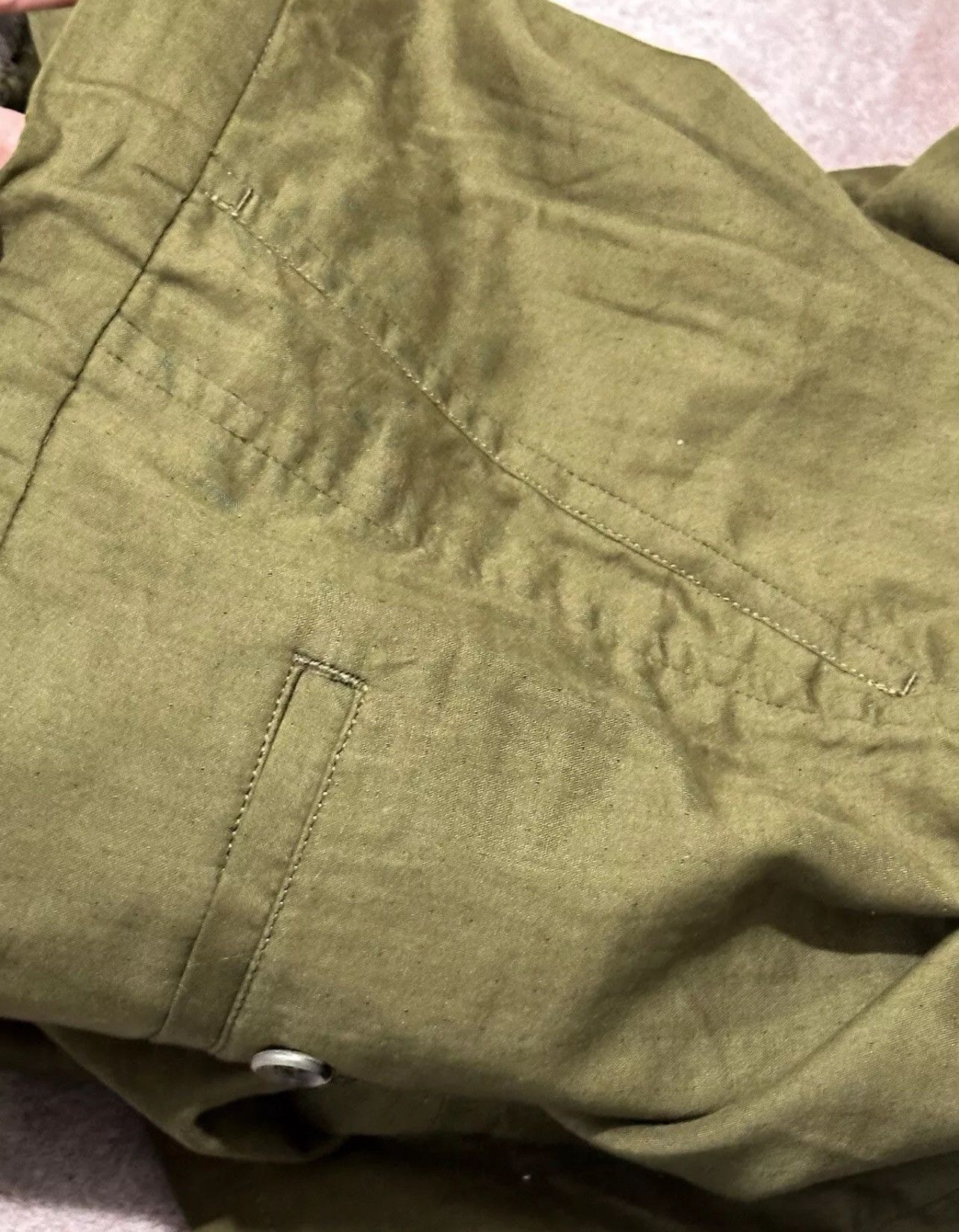 Issey Miyake × Japanese Brand × Vintage Issey Miyake Japan Khaki Pants Lagenlook Avant garde Sz 3-4 Size 30" / US 8 / IT 44 - 18 Thumbnail