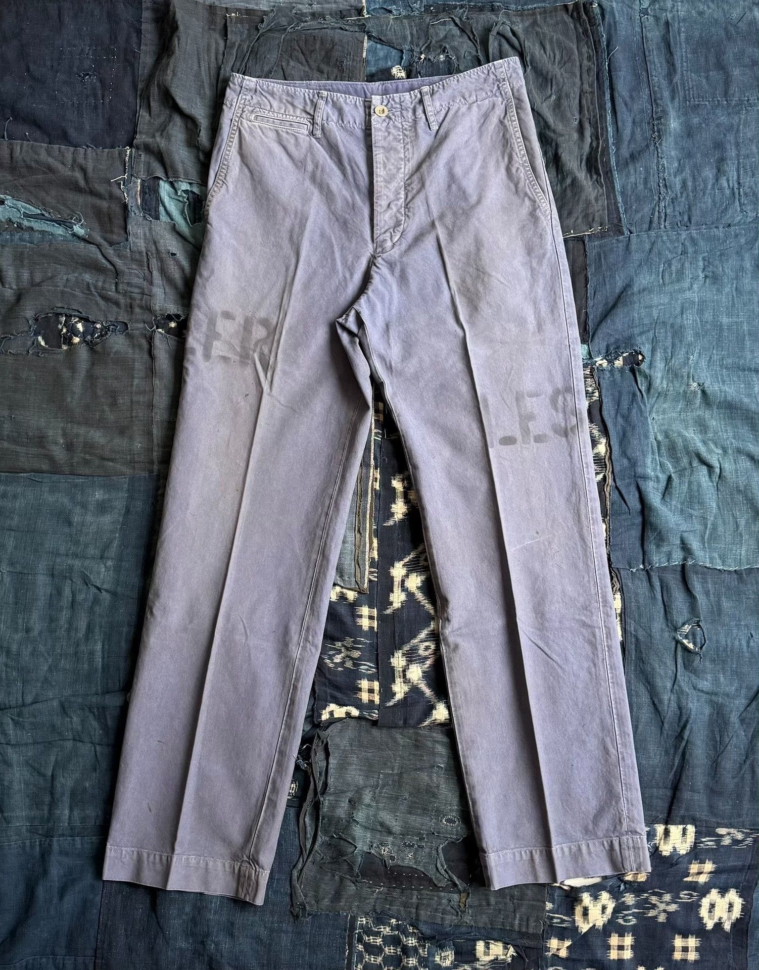 21AW visvim GIFFORD PANTS DMGD 2 パンツ Visvim Visvim 20aw Gifford Pants Dmgd size2 Grey | Grailed