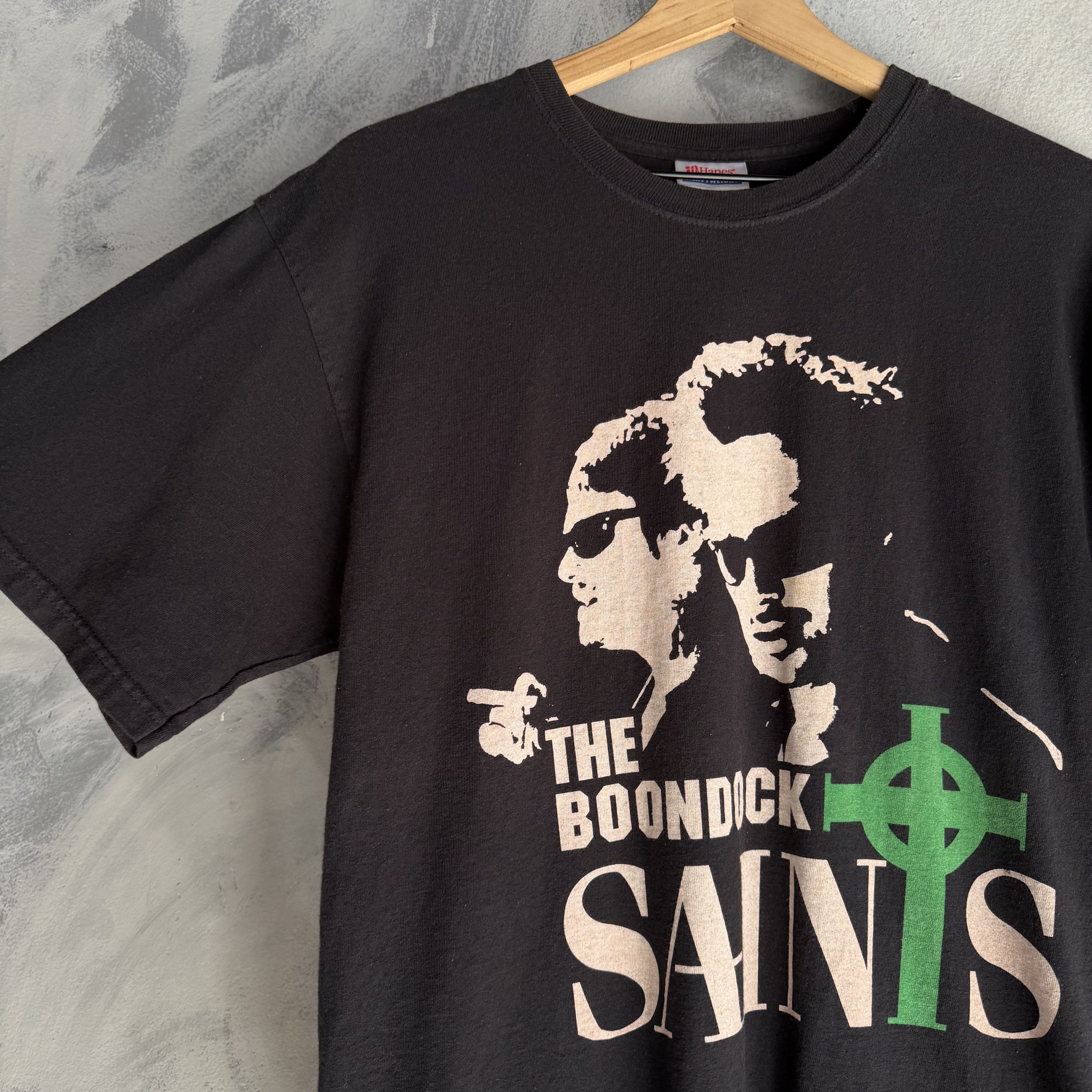 Vintage Vtg Boondock Saints T Shirt Mens M 1999 Movie Promo Action Size US M / EU 48-50 / 2 - 2 Thumbnail