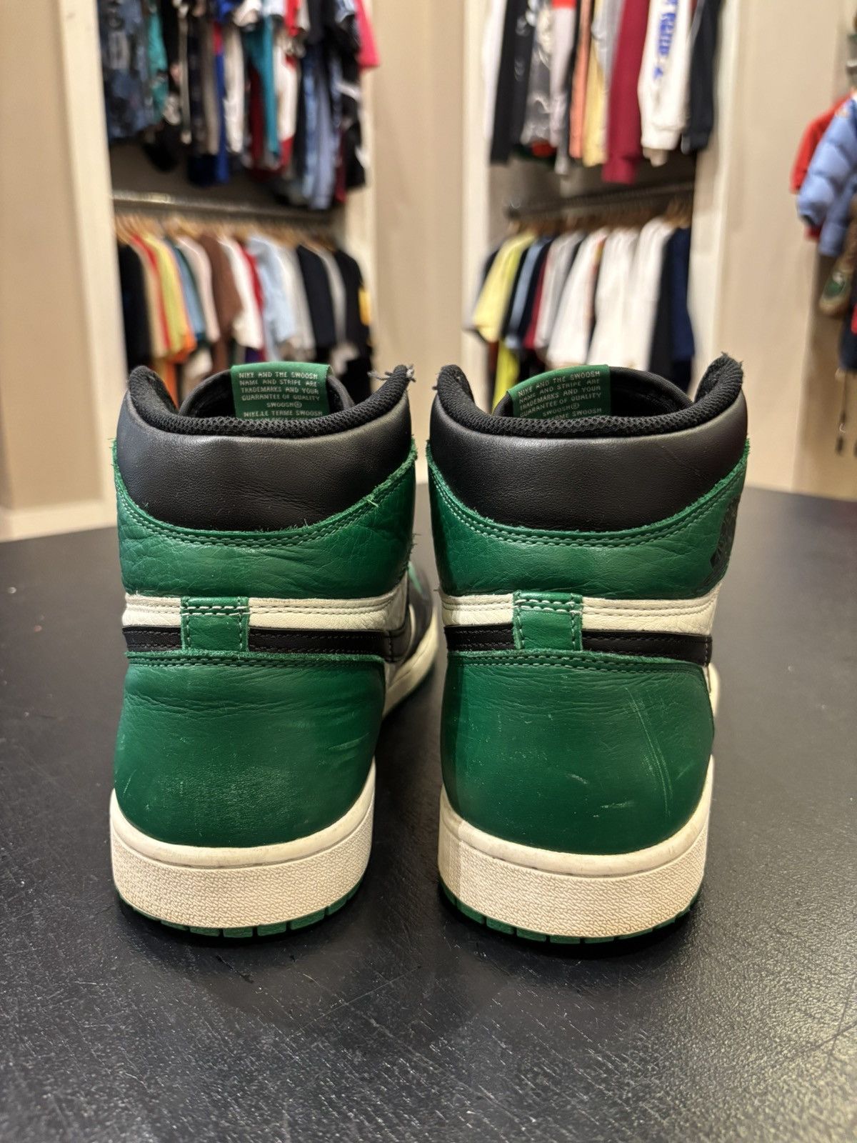 Jordan Brand Jordan 1 Retro High ‘Pine Green’ Size US 11.5 / EU 44-45 - 3 Thumbnail