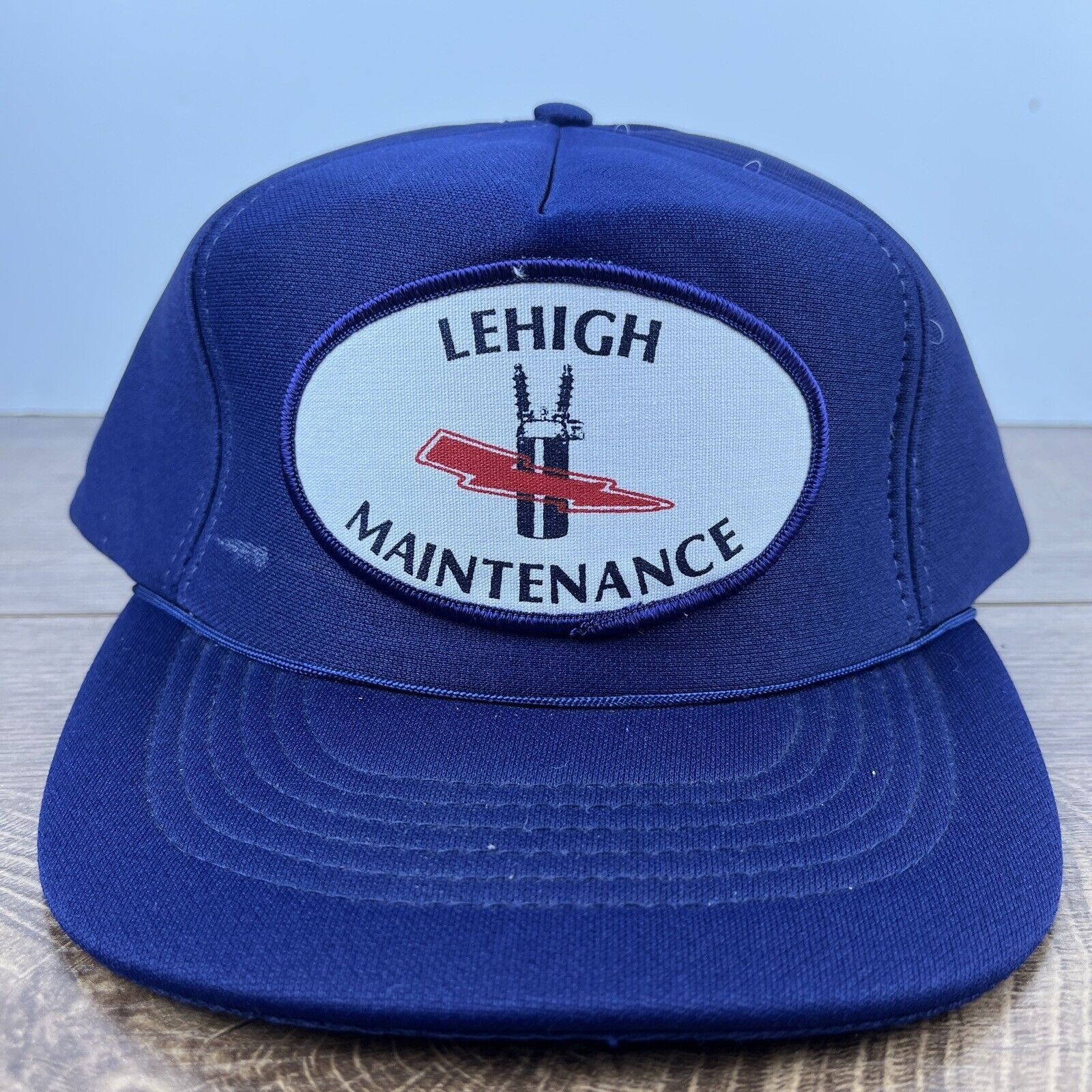 Other Lehigh Maintenance Hat Lehigh Blue Hat Adjustable Adult Size Size ONE SIZE - 1 Thumbnail