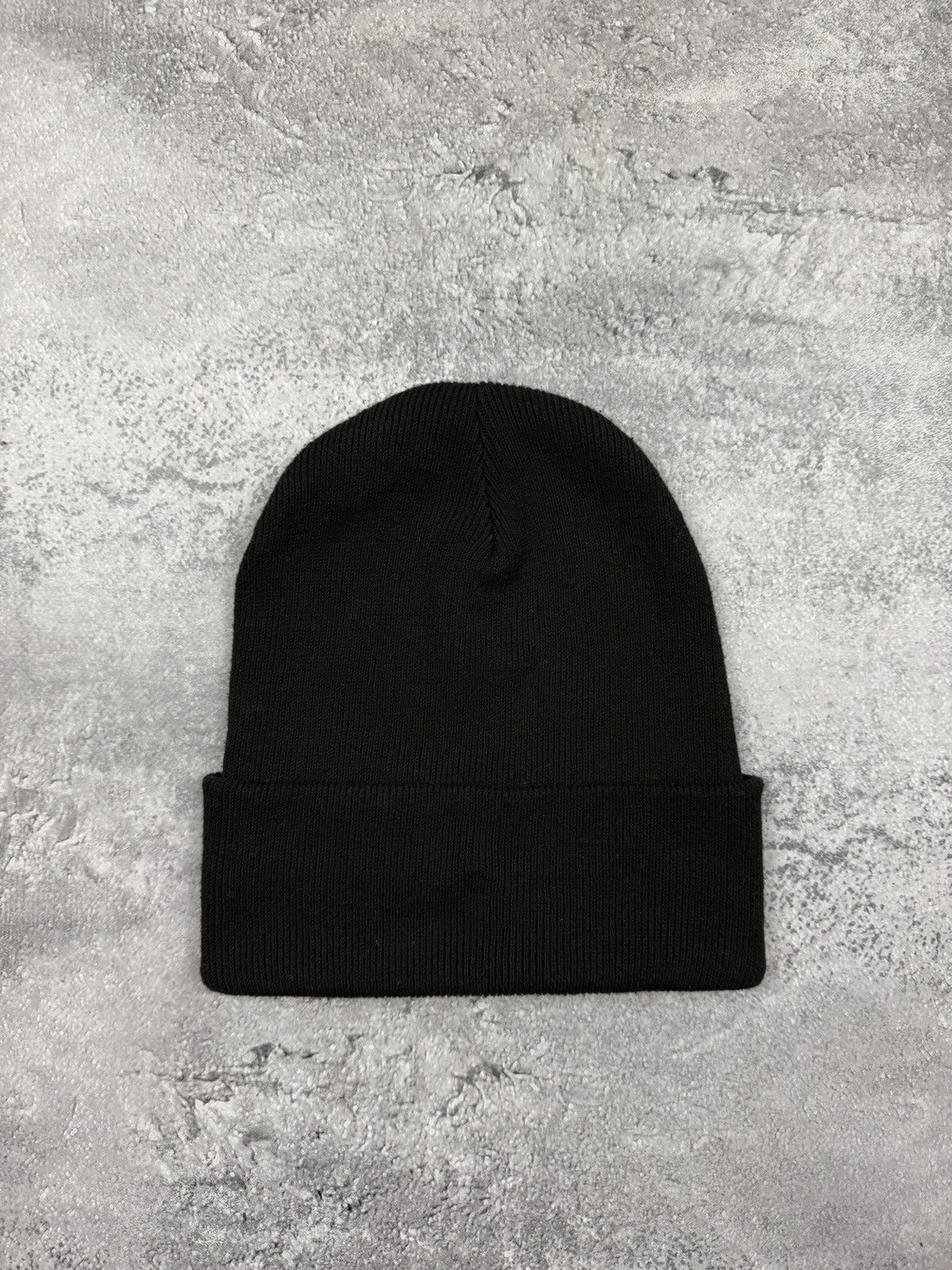 Nike Vintage Nike Beanie Hat Black Swoosh Logo Rare Cap Y2K Drill Size ONE SIZE - 9 Thumbnail