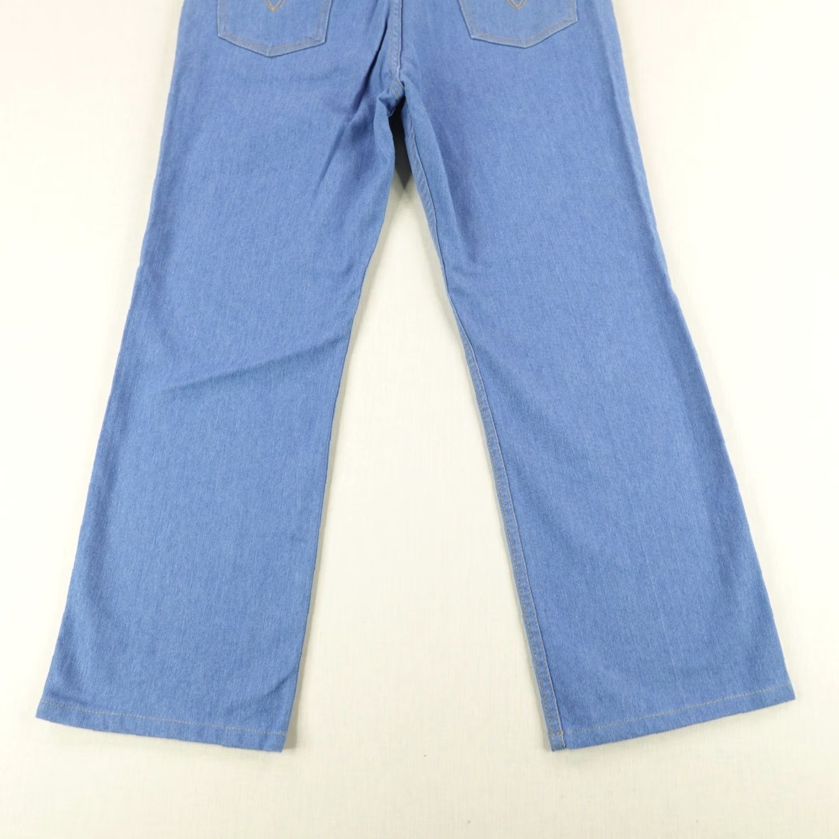 Levi's VINTAGE Levis Jeans 36x29 Blue Denim Bootcut Western Brown Tab Y2K 2000 Mens Size US 34 / EU 50 - 7 Thumbnail